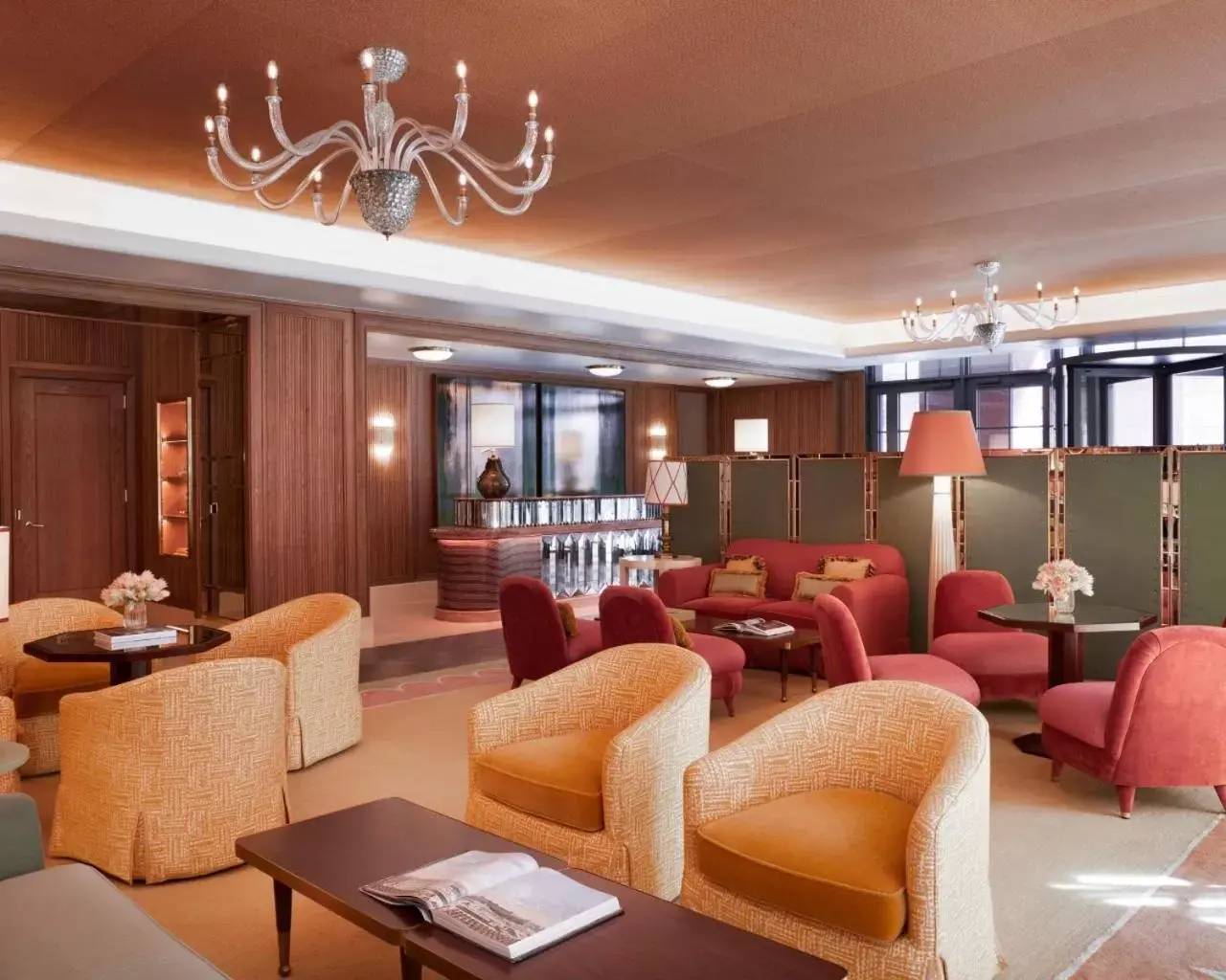 Lobby or reception, Lounge/Bar in Hotel Barrière Fouquet's New York