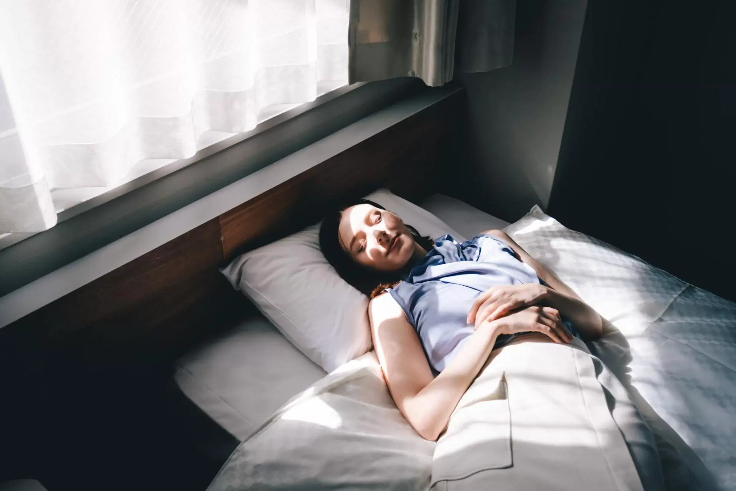 People, Bed in EN HOTEL Kyoto