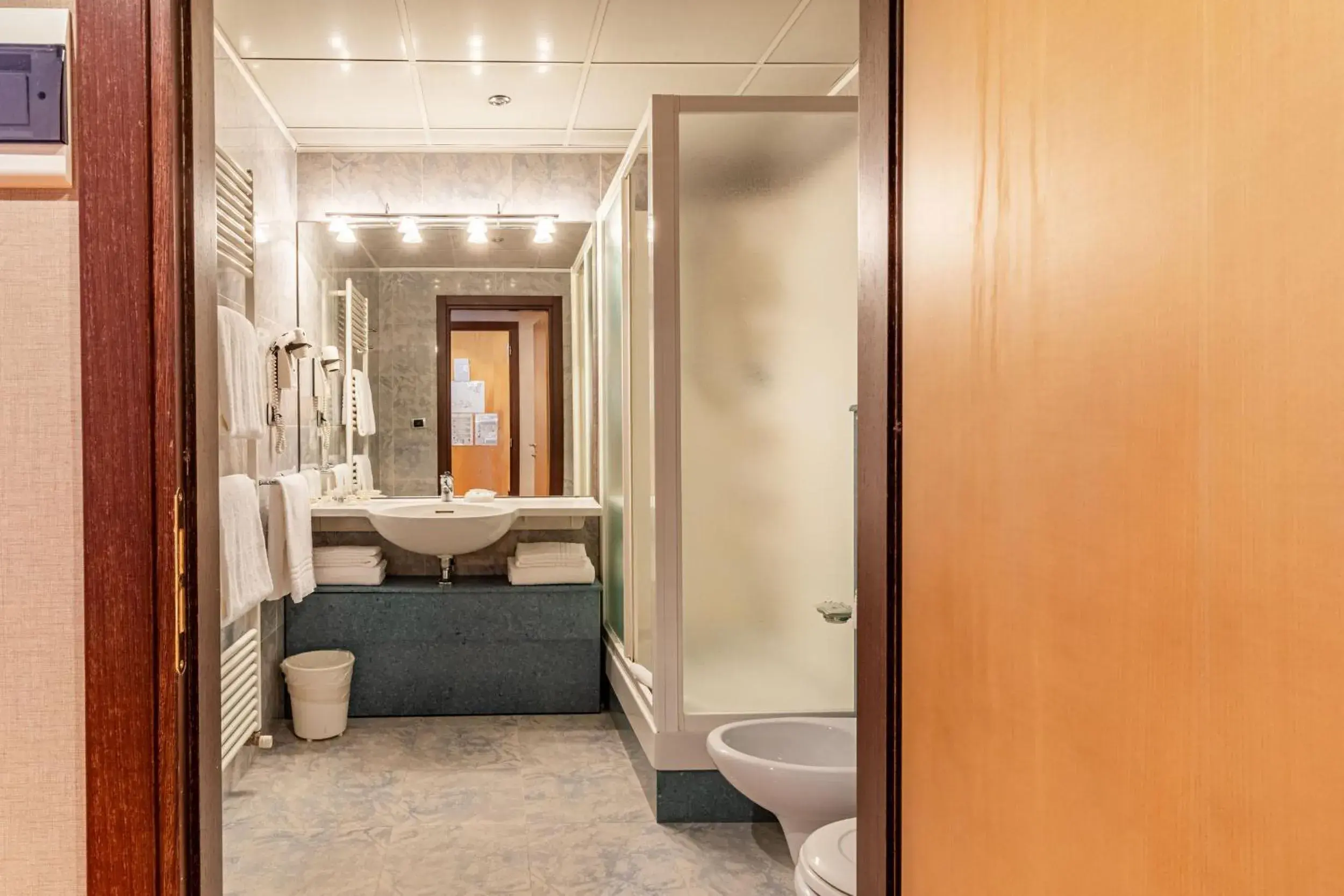 Bathroom in Hotel Ristorante Al Mulino