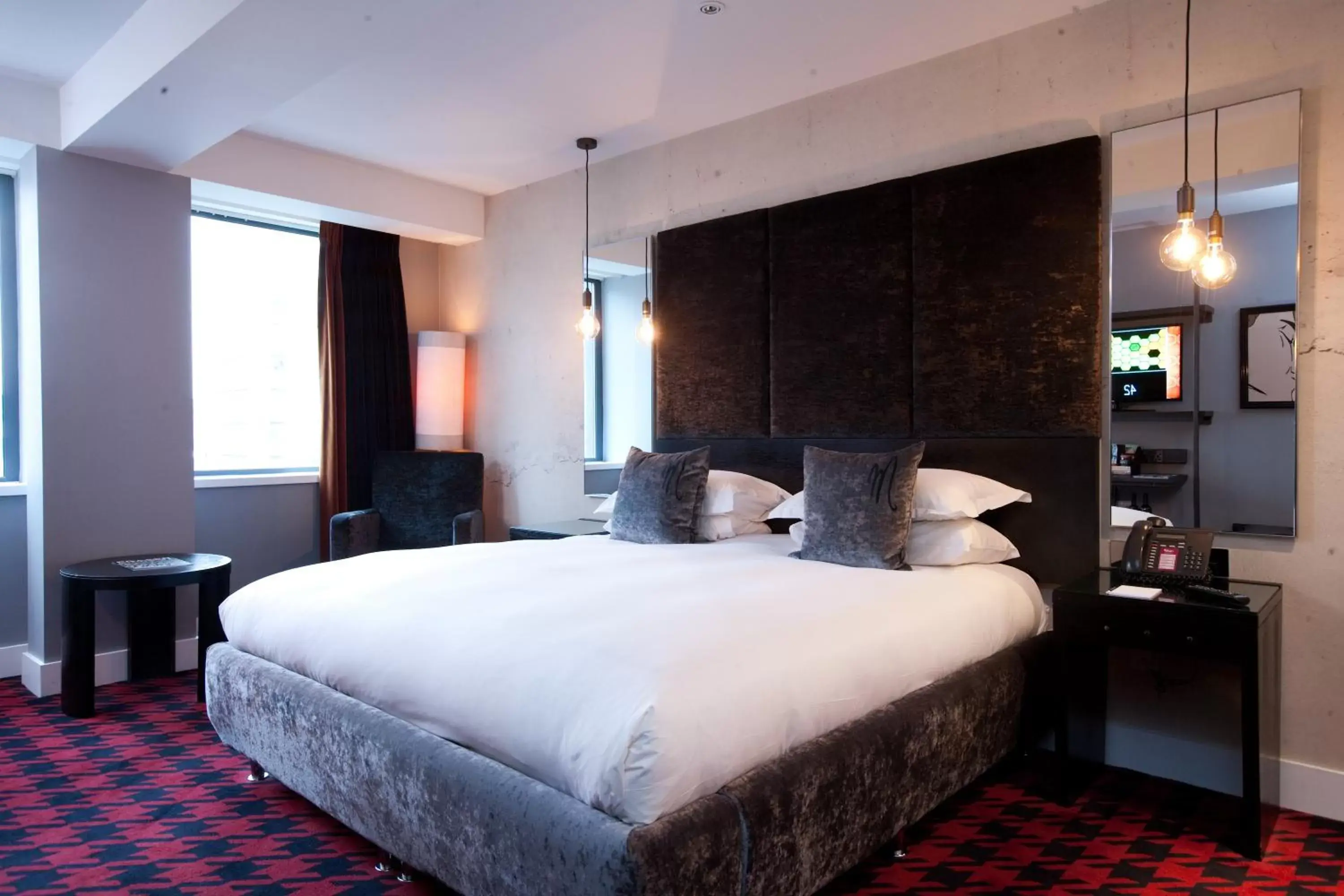 Bedroom, Bed in Malmaison Birmingham Bedroom, Bed in Malmaison Birmingham