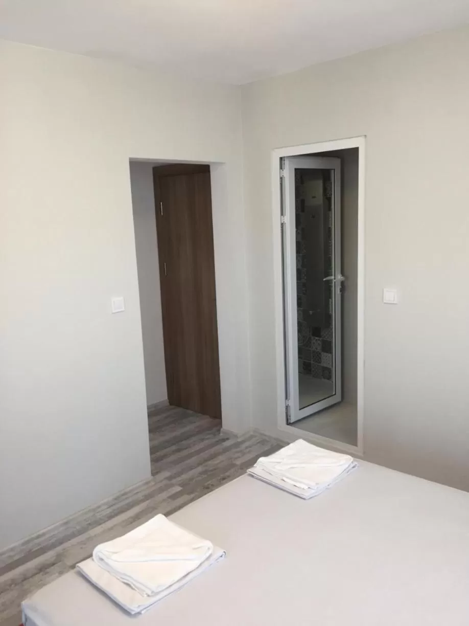 Bed in Family Hotel Malibu