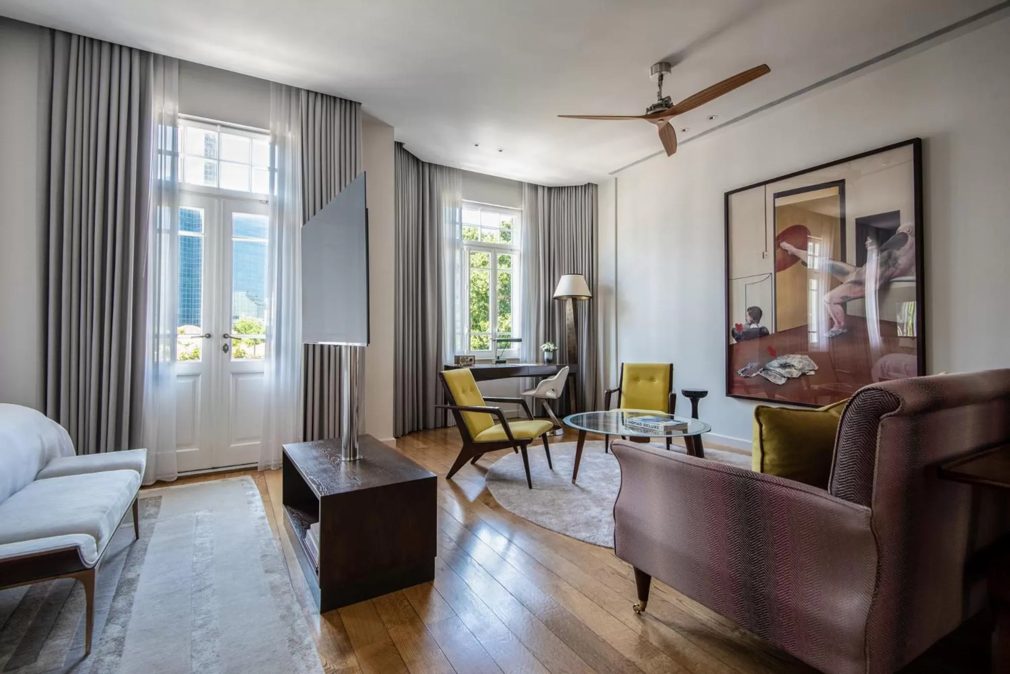 Living room in The Norman Tel Aviv