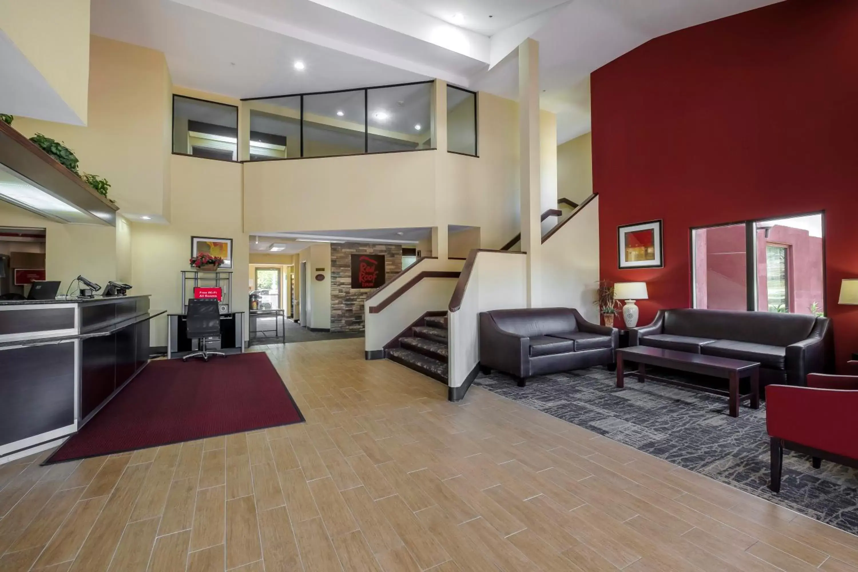 Lobby or reception in Red Roof Inn Pensacola Fairgrounds Lobby or reception in Red Roof Inn Pensacola Fairgrounds