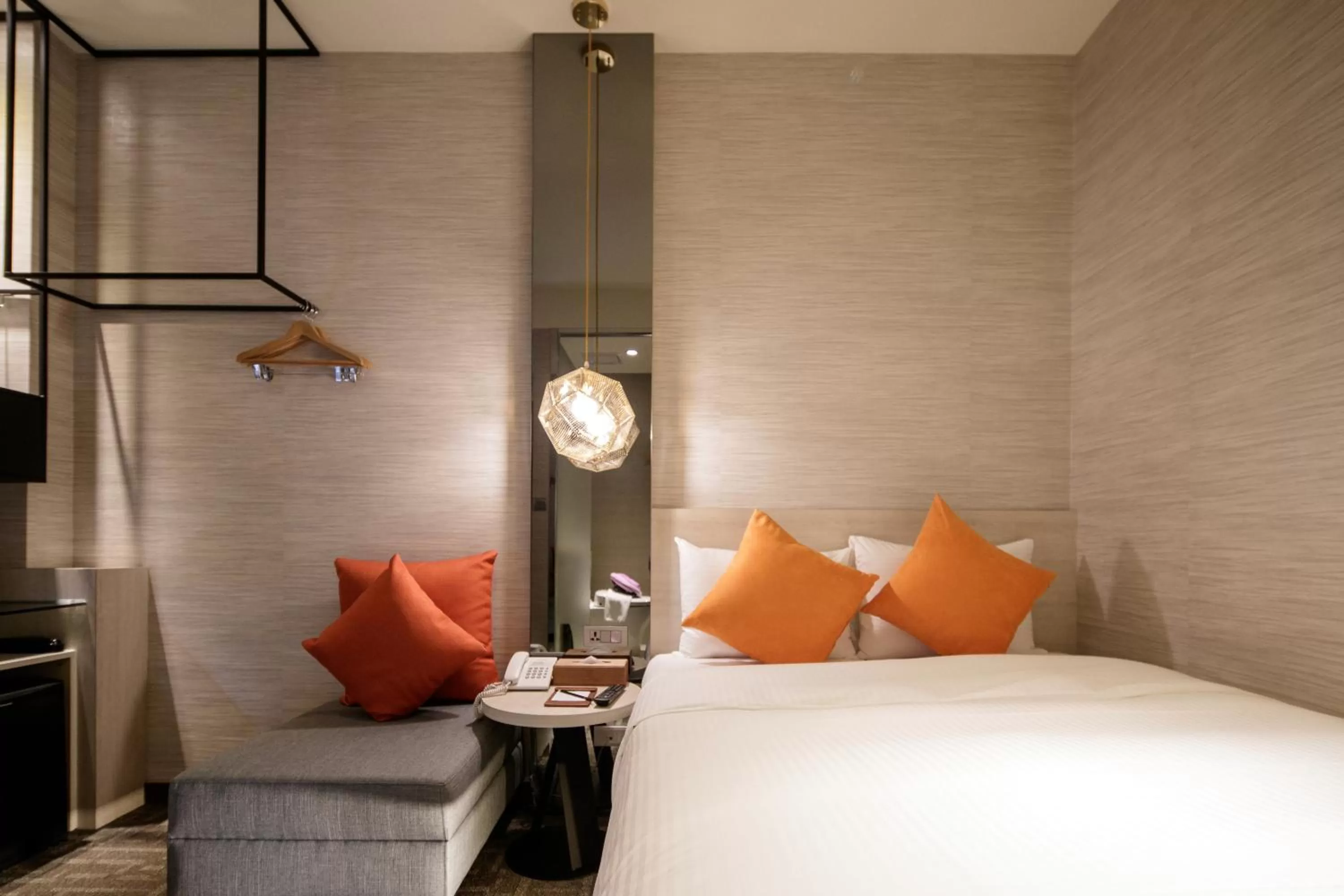 Bed in Via Hotel Taipei Station