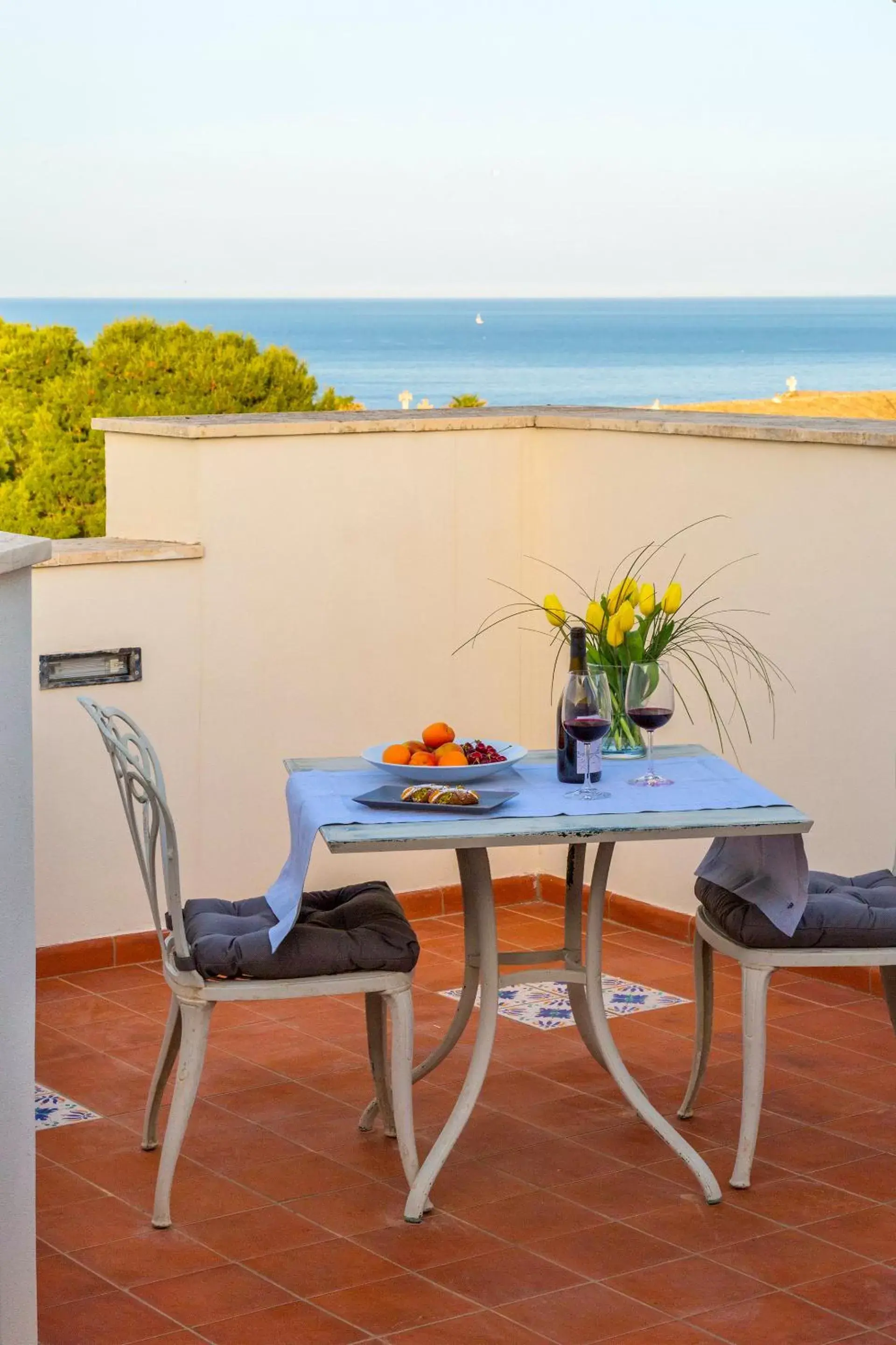 Balcony/Terrace in Grand Hotel Villa Politi