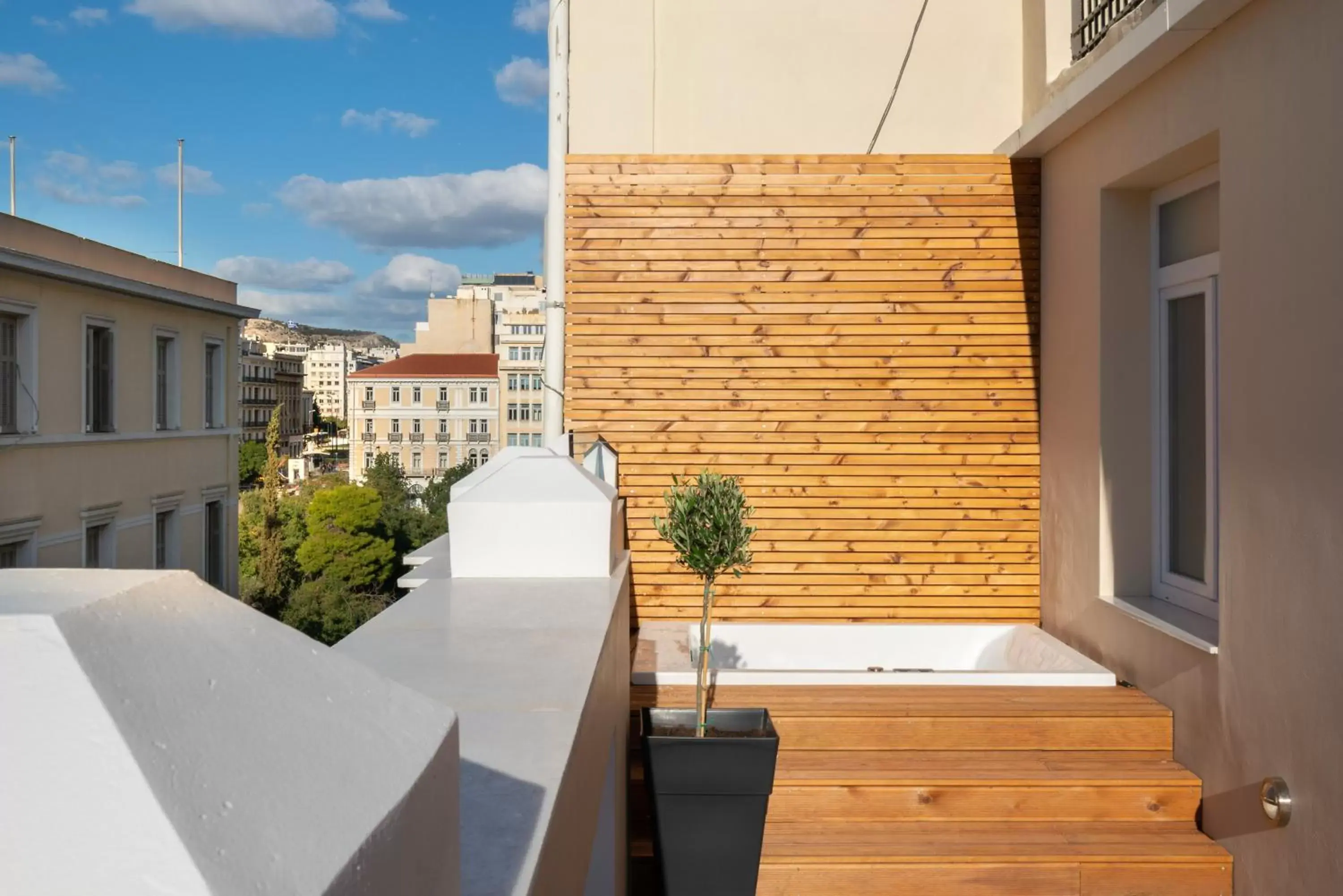 Balcony/Terrace in Praxitelous Luxury Suites