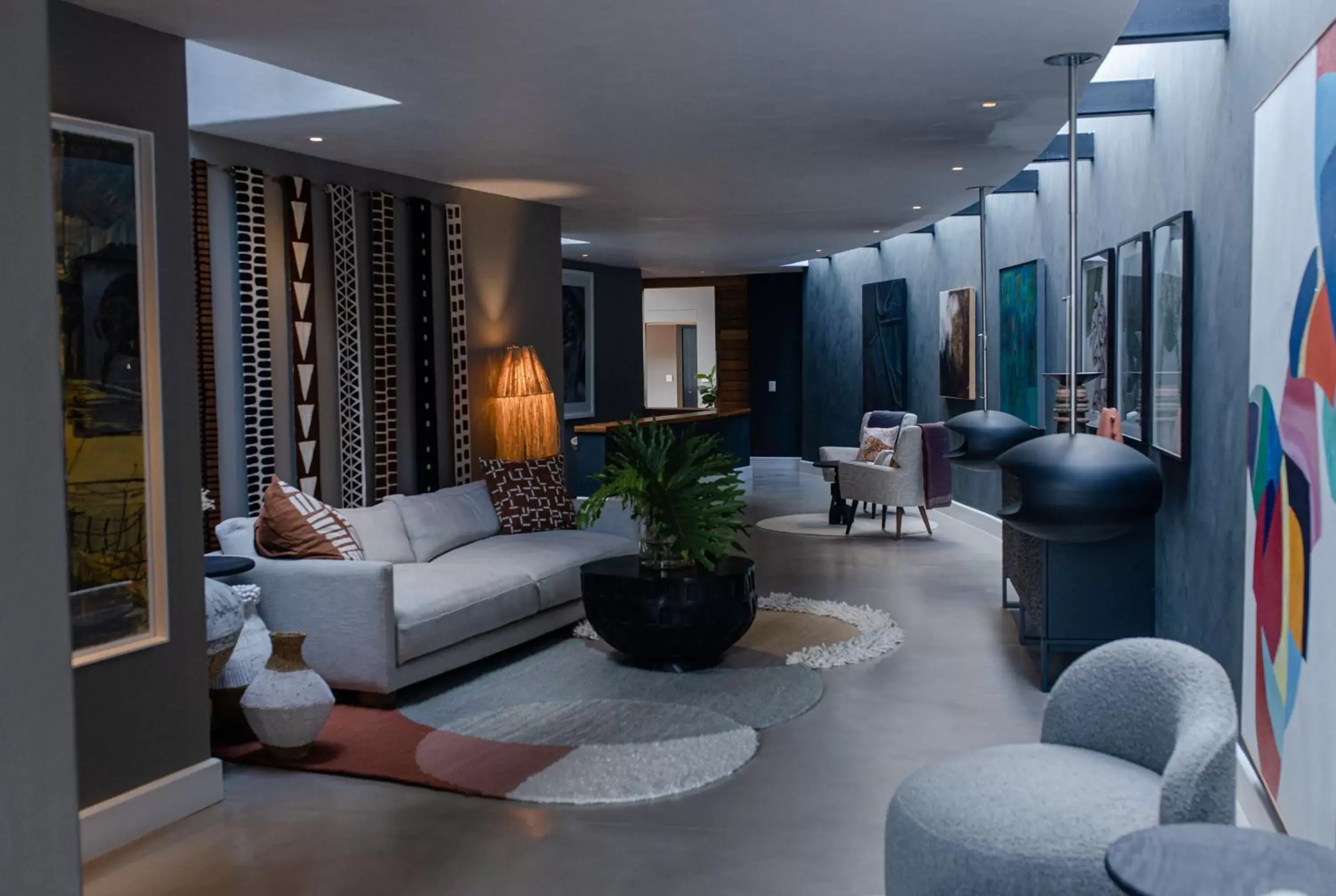 Living room in Future Found Sanctuary, Luxury Boutique Hotel by NEWMARK Living room in Future Found Sanctuary, Luxury Boutique Hotel by NEWMARK