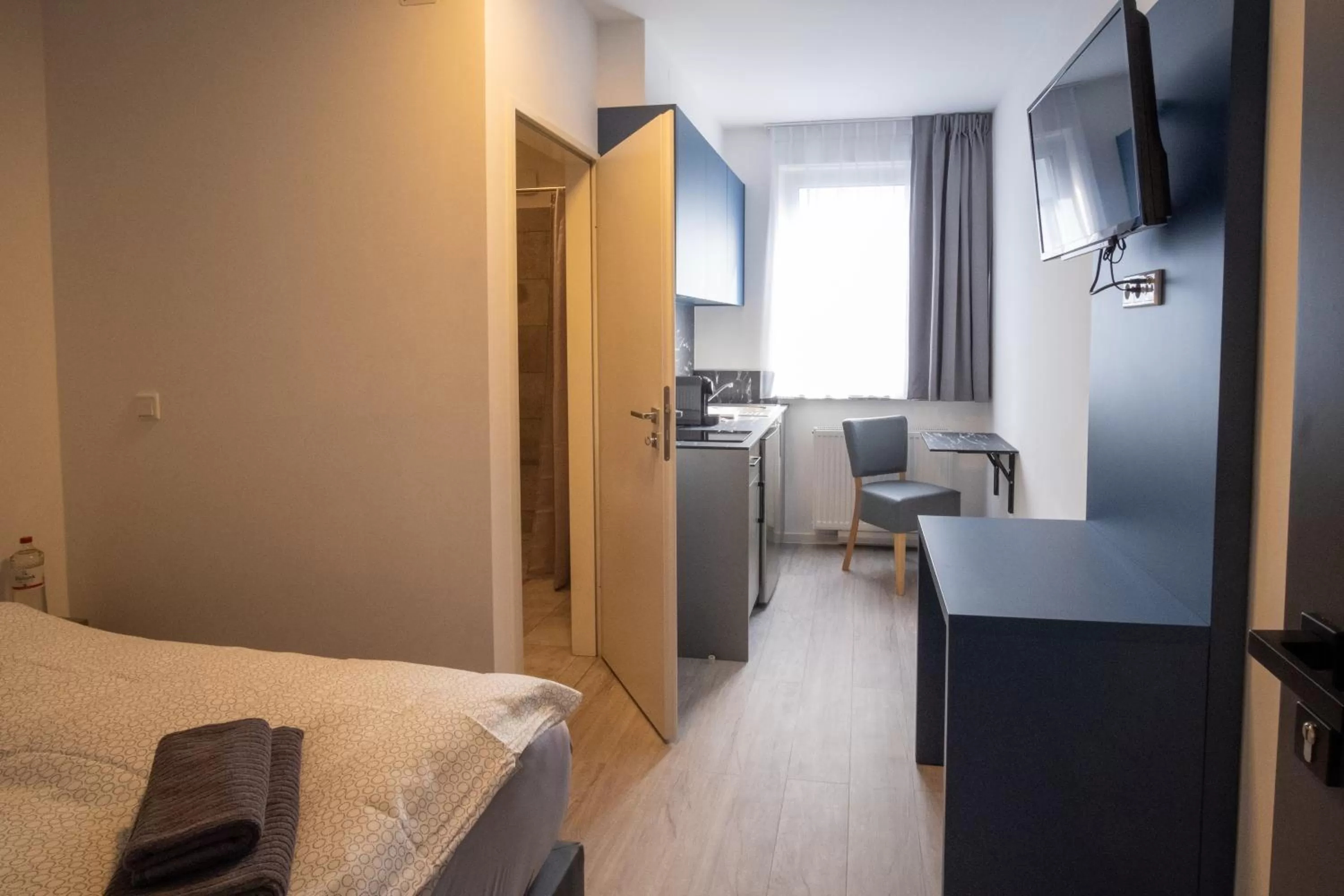 Bed in Hotel A24 bei Hamburg