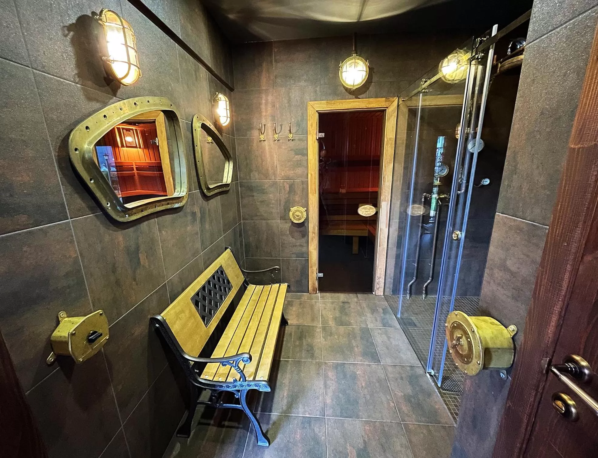 Shower in Villa Zoryany Dvir