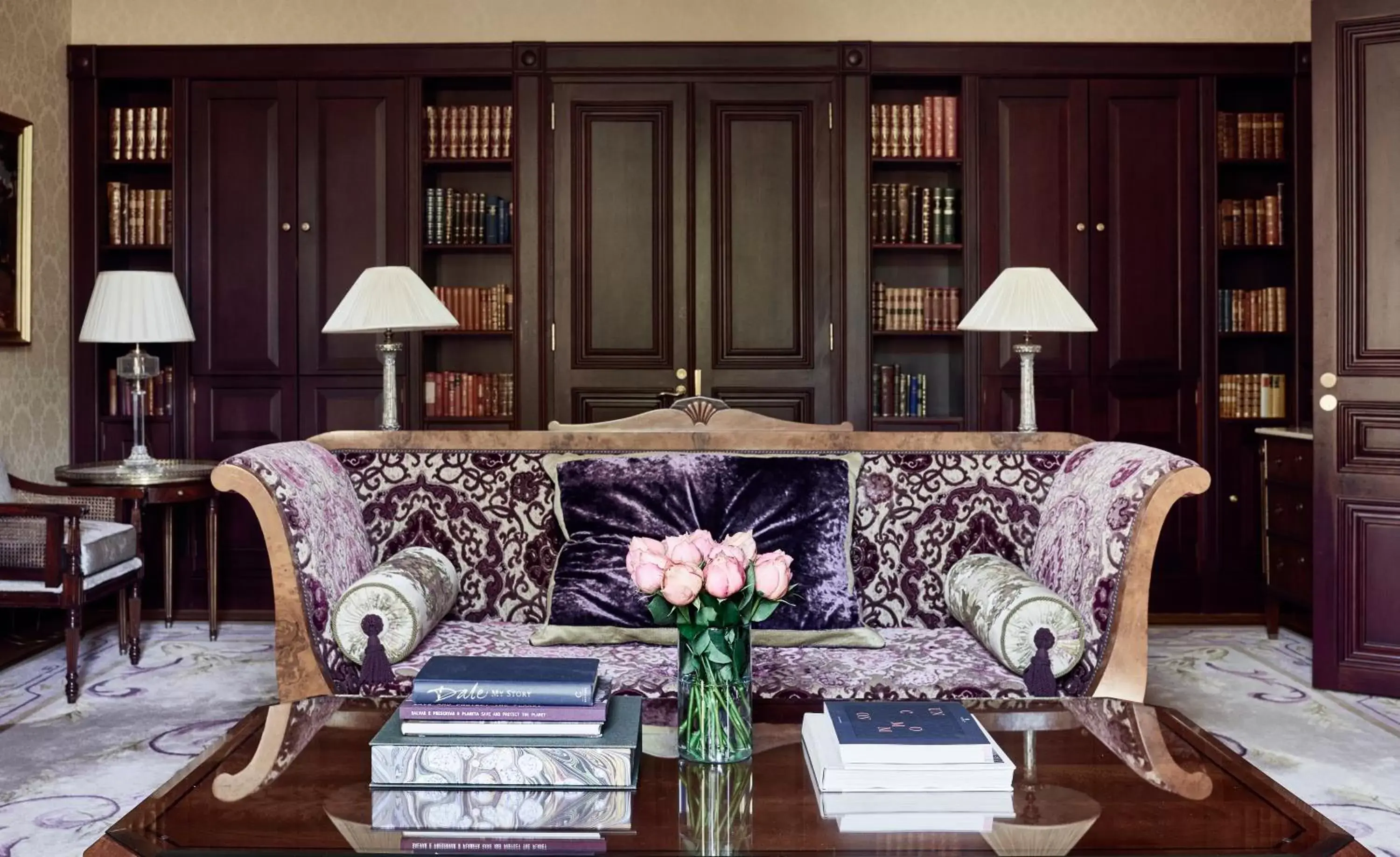 Library, Seating Area in Hotel Kämp