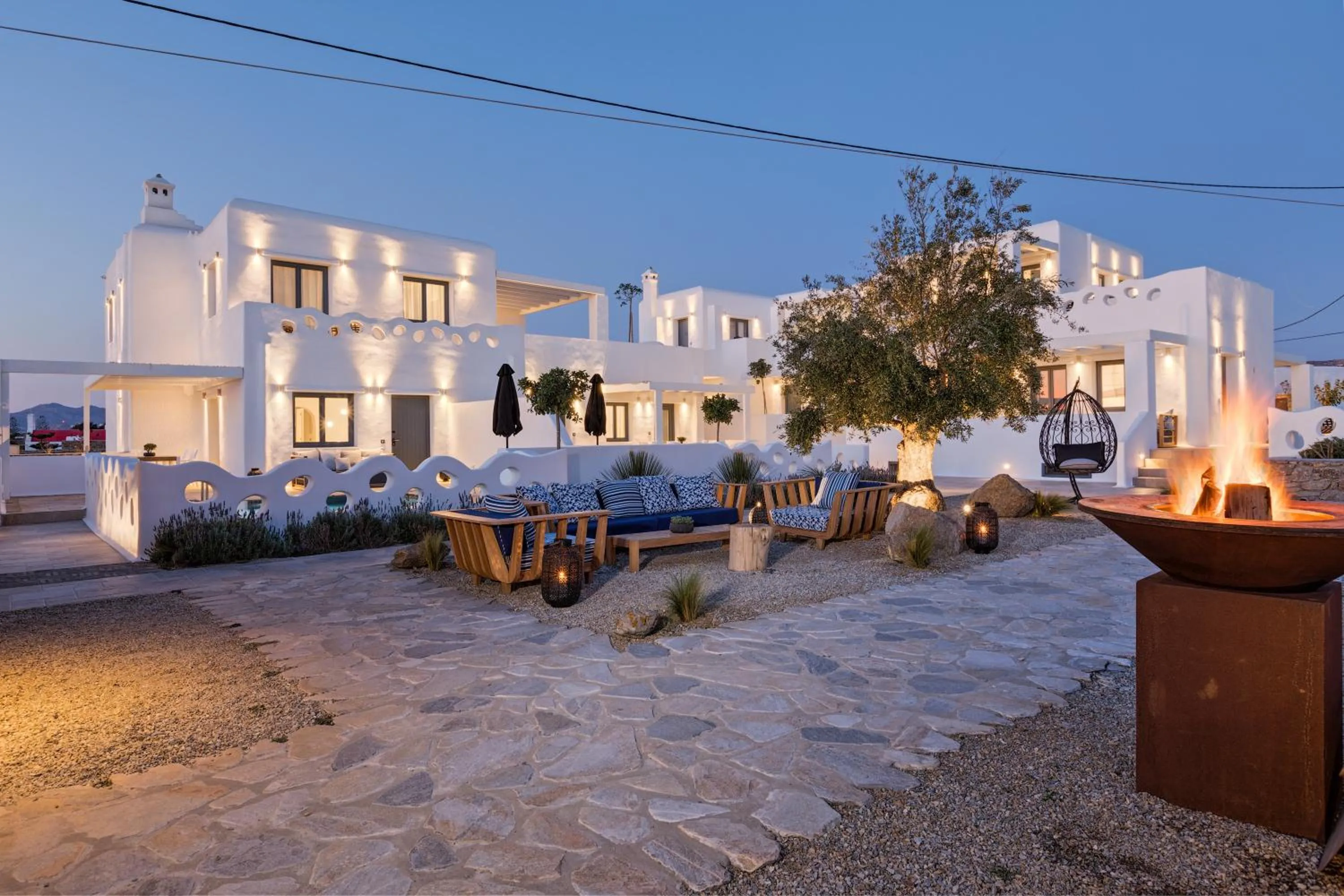 Property building in Portes Suites & Villas Mykonos