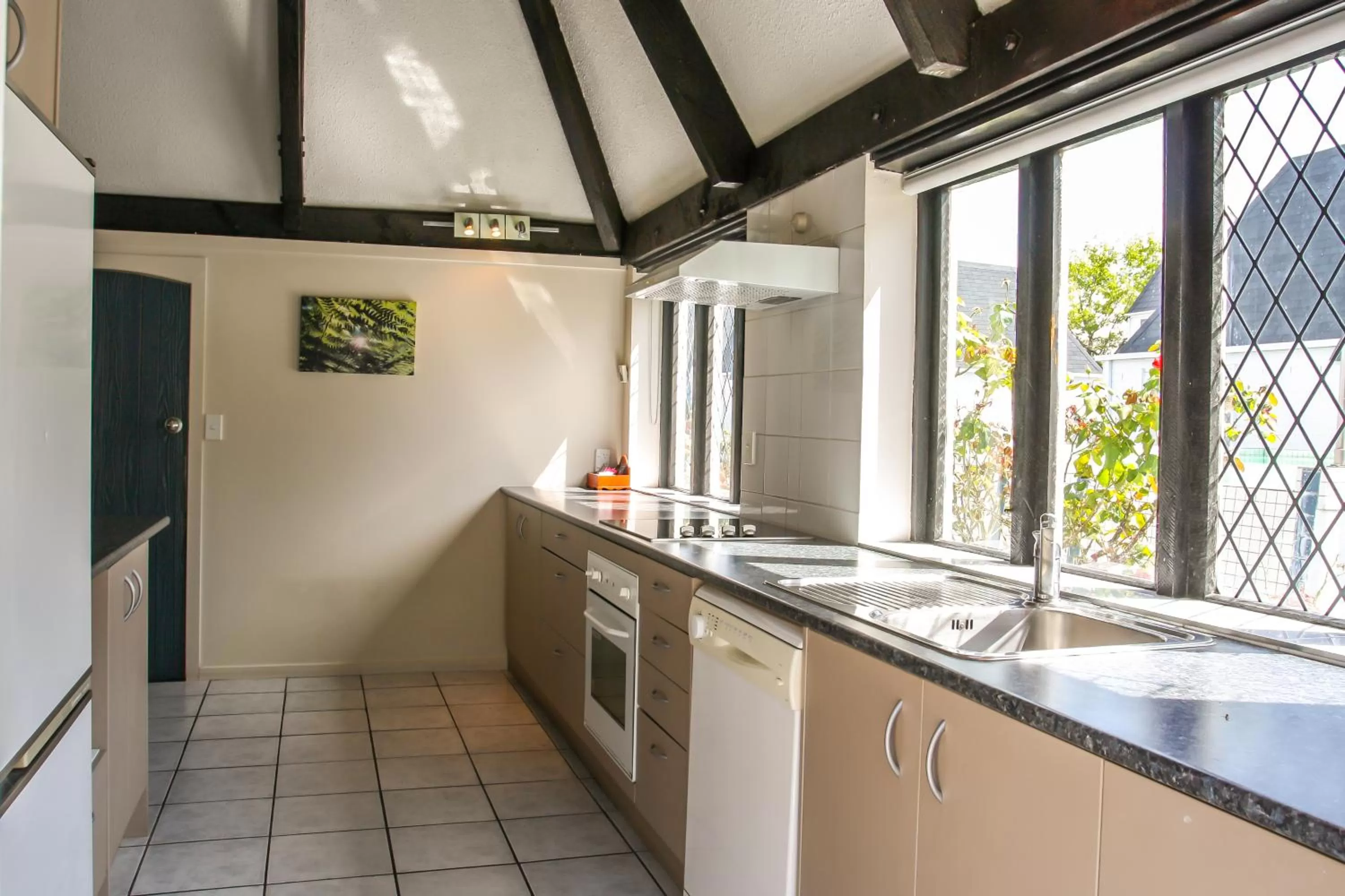 Kitchen or kitchenette in Camelot Motor Lodge