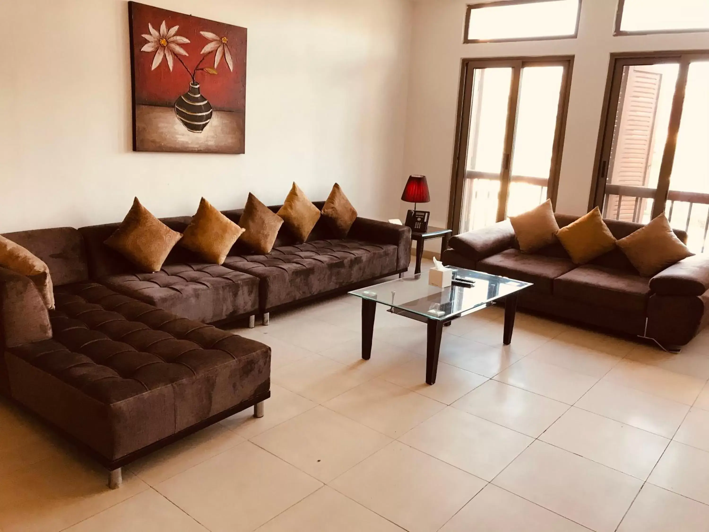 Living room in Tala Bay Residence