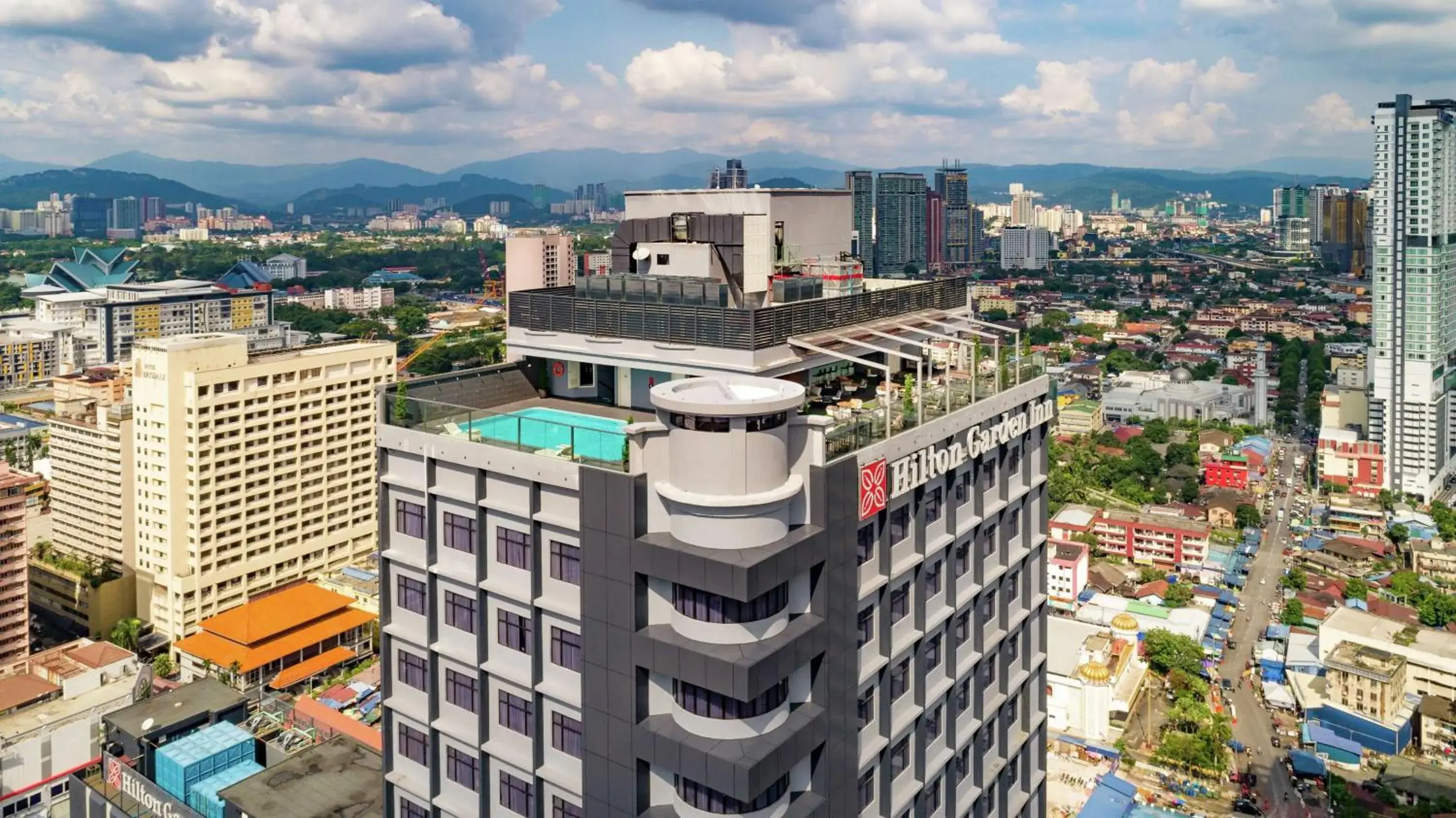 Property building, Bird's-eye View in Hilton Garden Inn Kuala Lumpur - South