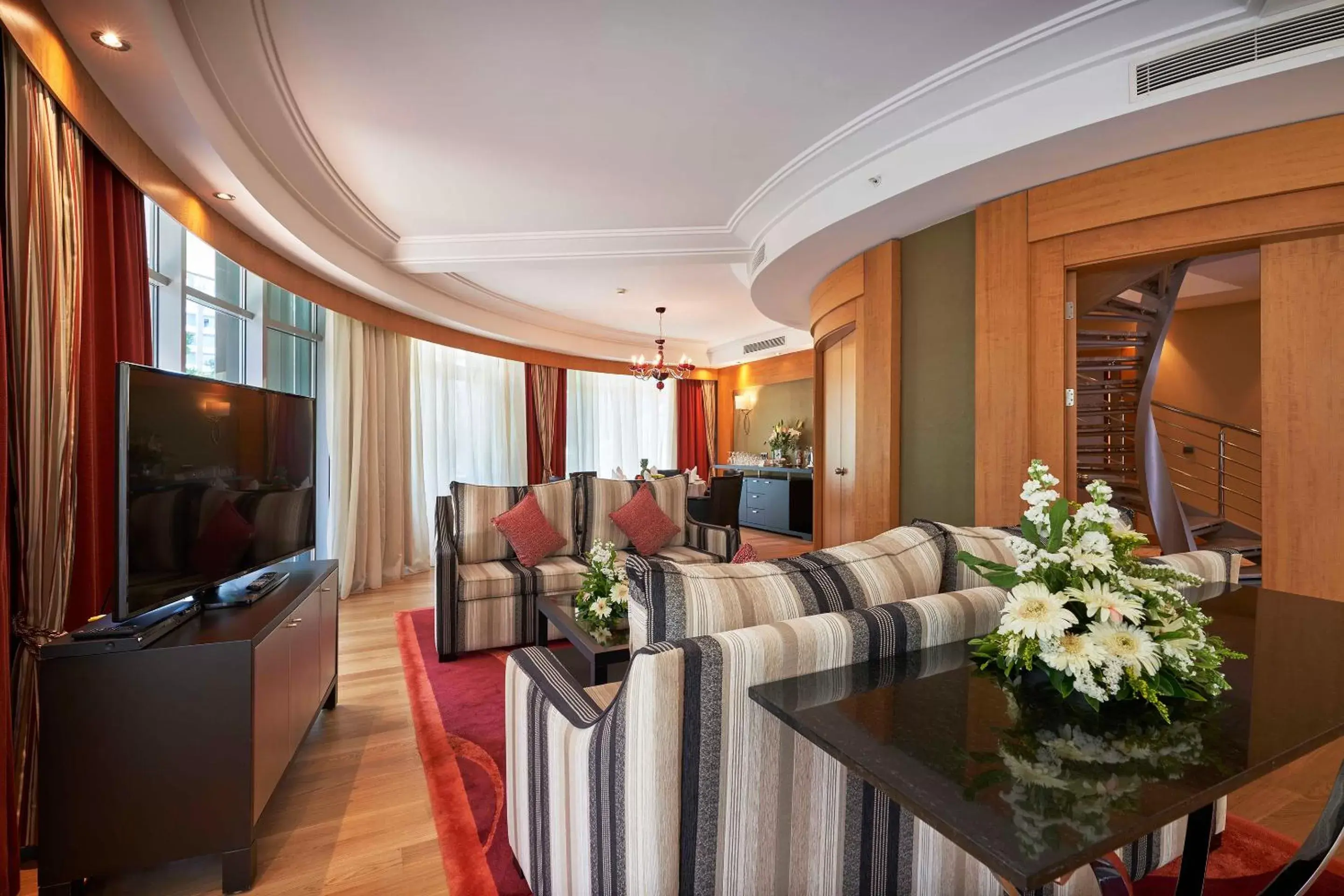 TV and multimedia, Seating Area in Calista Luxury Resort