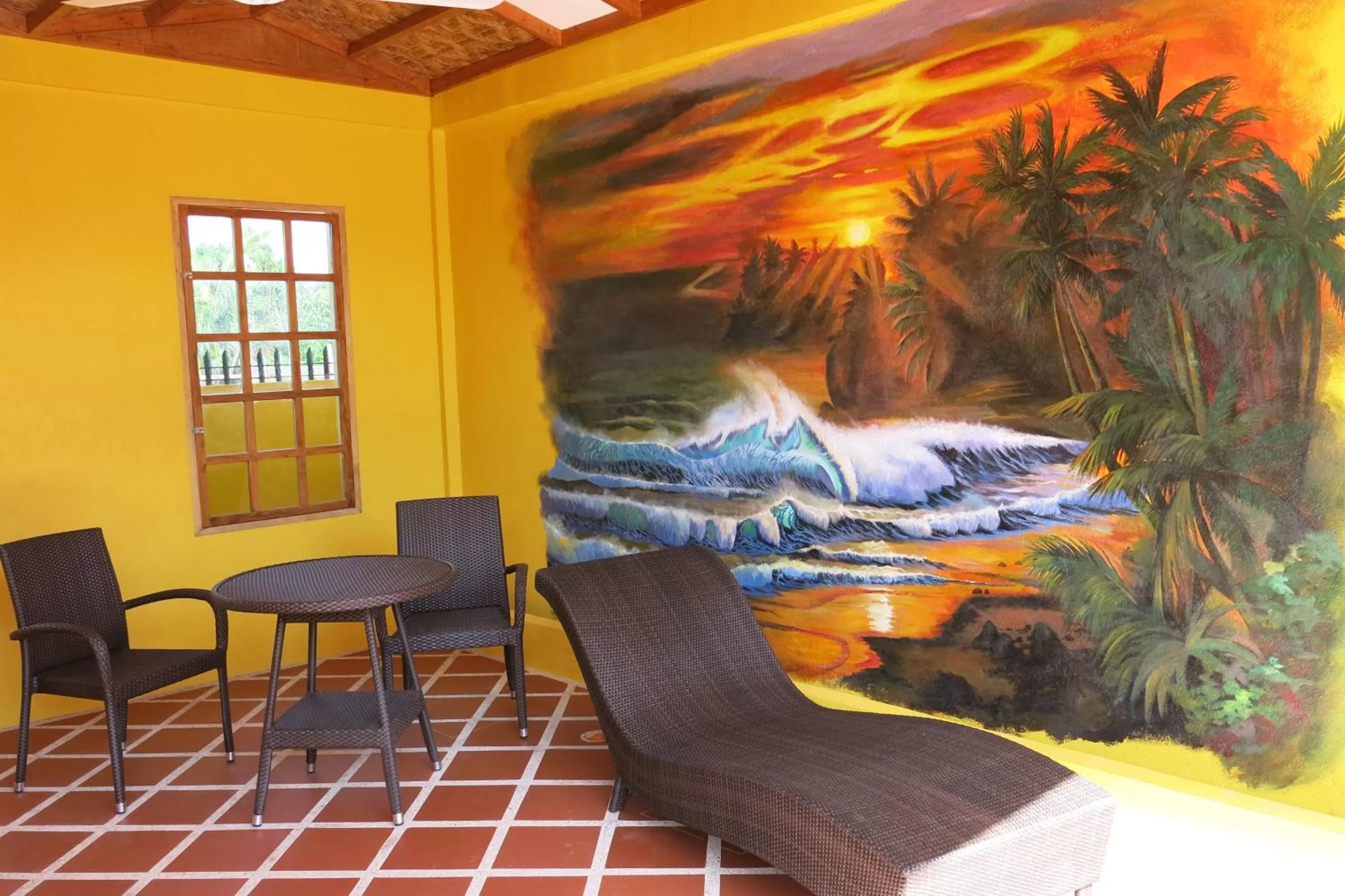 Balcony/Terrace in Alona's Coral Garden Resort (Adult-Only)