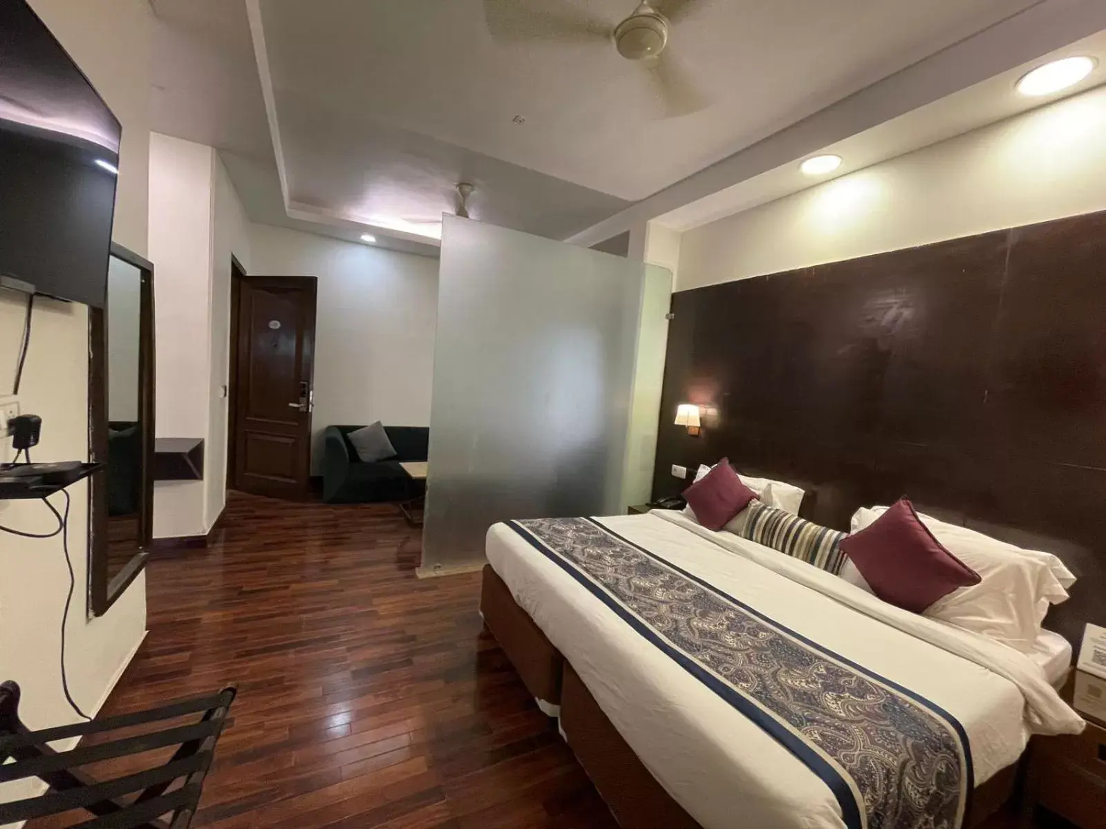 Photo of the whole room, Bed in The Orion - Greater Kailash