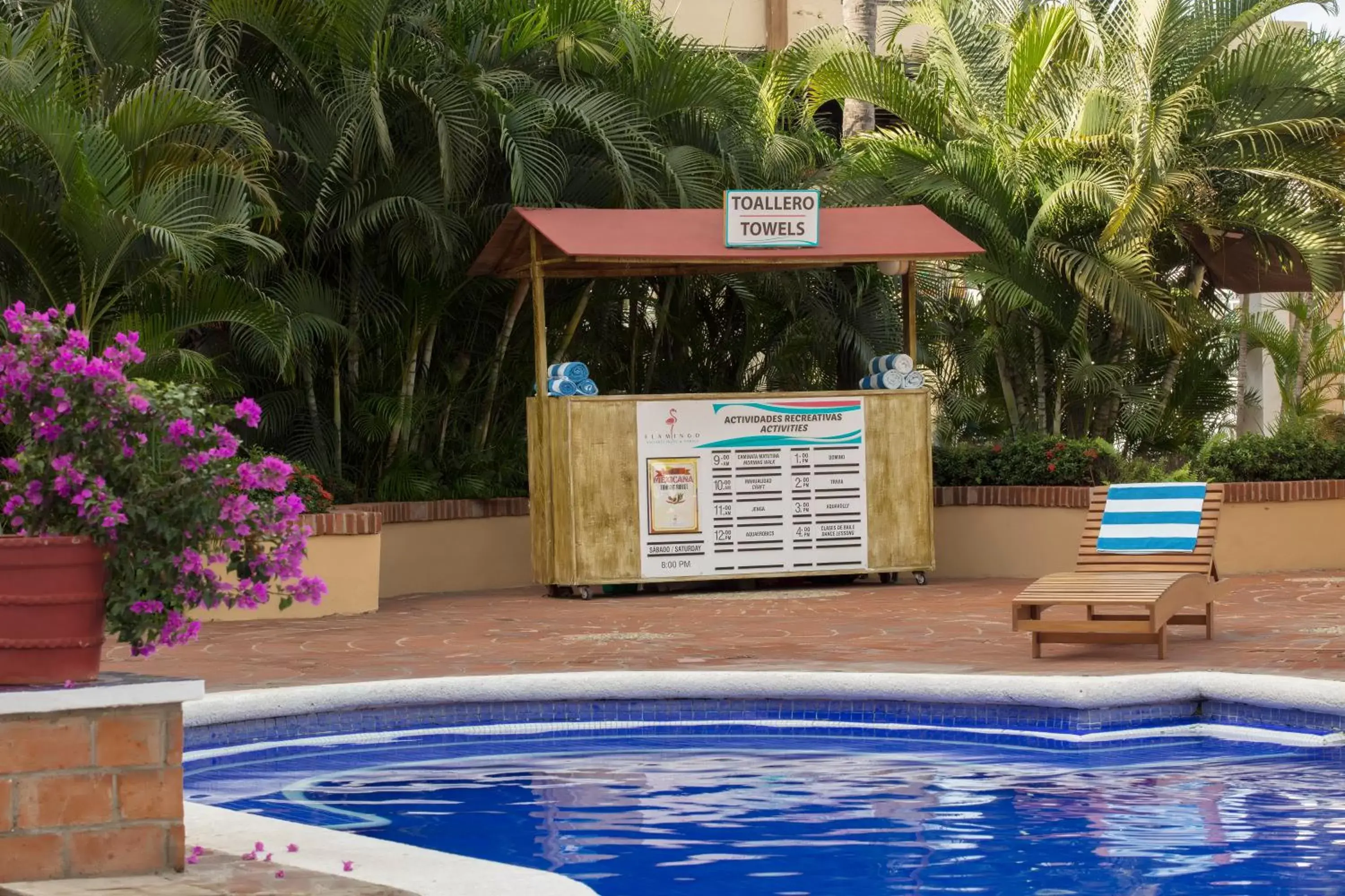 Swimming Pool in Flamingo Vallarta Hotel & Marina