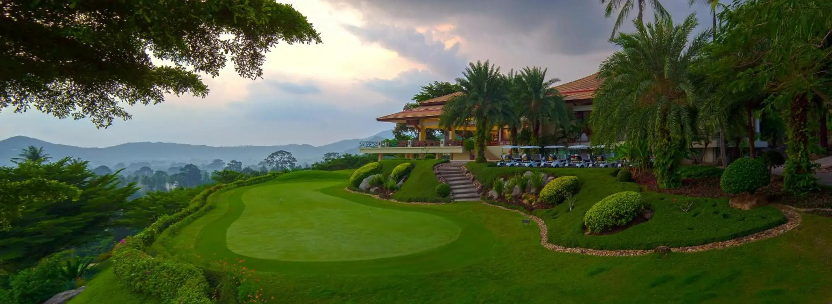 Golfcourse in Santiburi Koh Samui