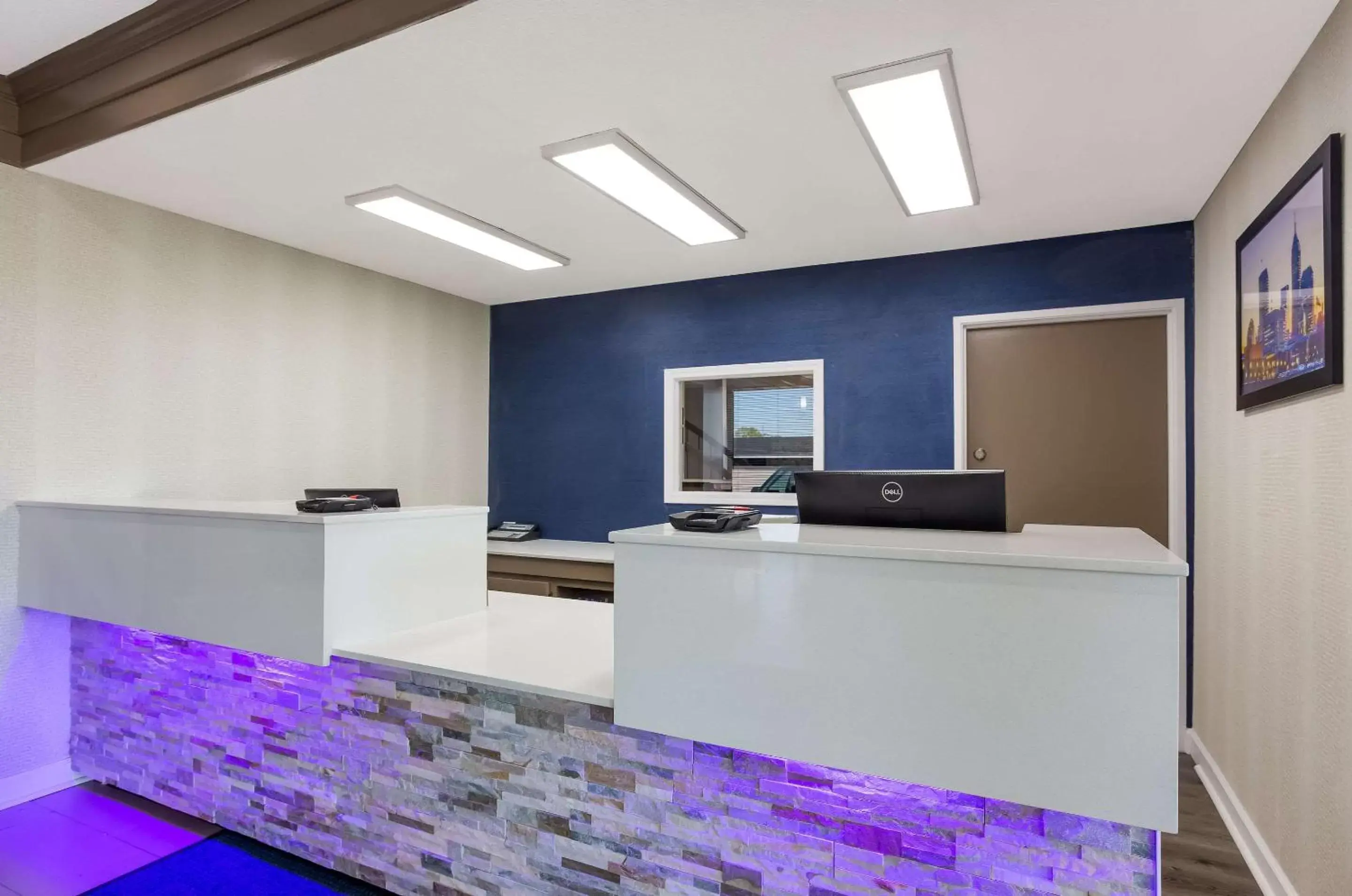 Lobby or reception in Quality Inn South Bend near Notre Dame Lobby or reception in Quality Inn South Bend near Notre Dame