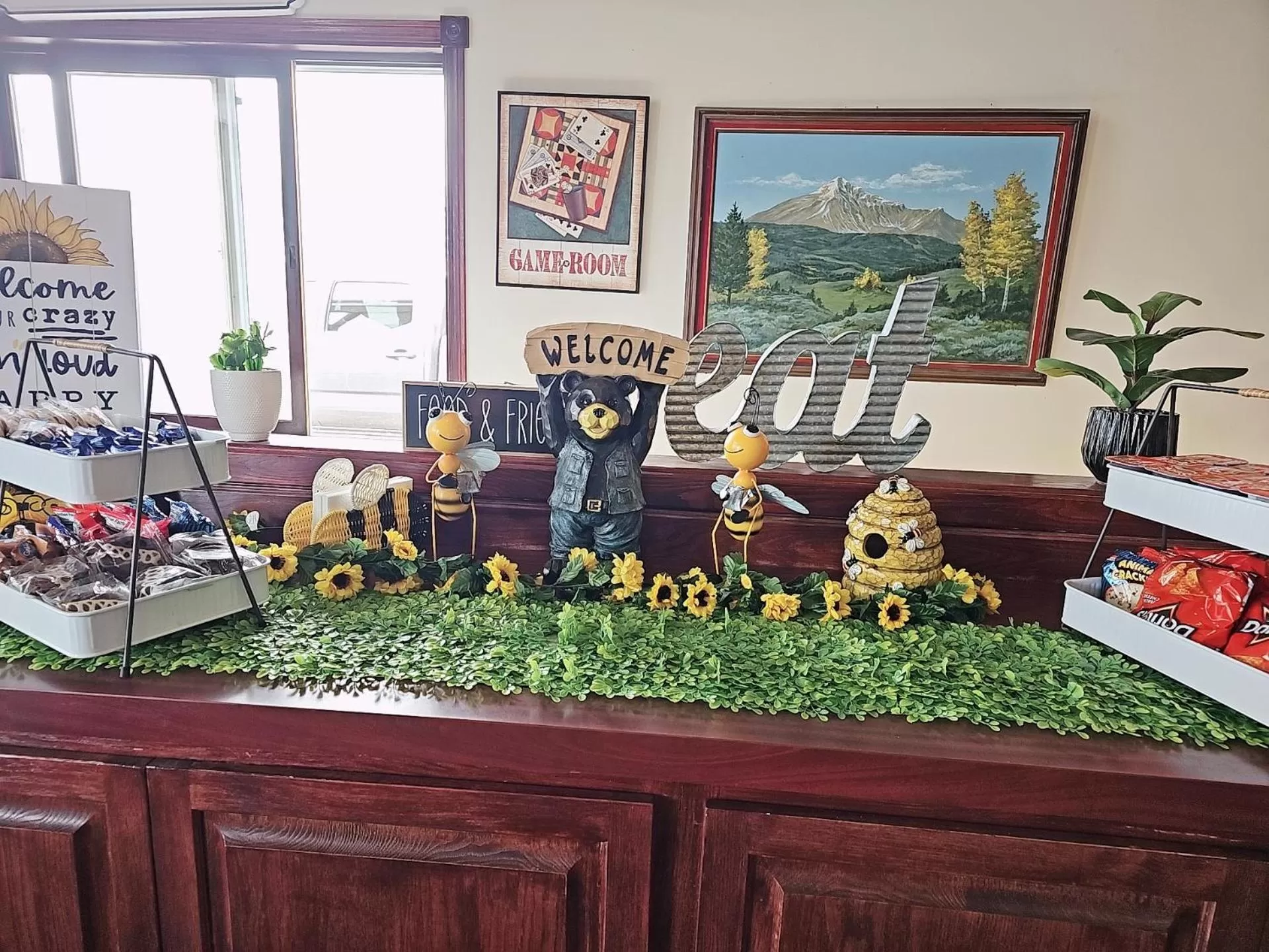 Buffet breakfast in Jefferson Inn