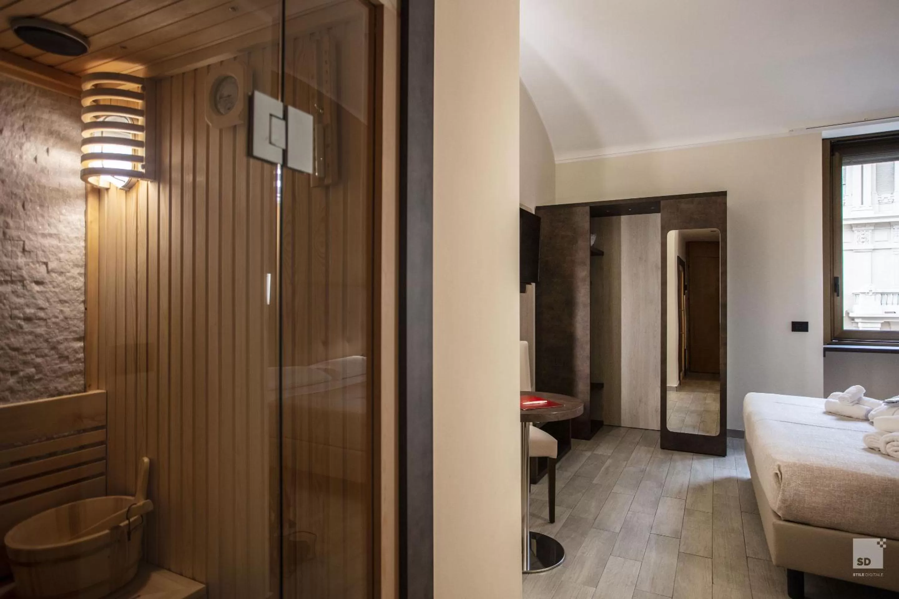 Sauna in Hotel Diplomatic