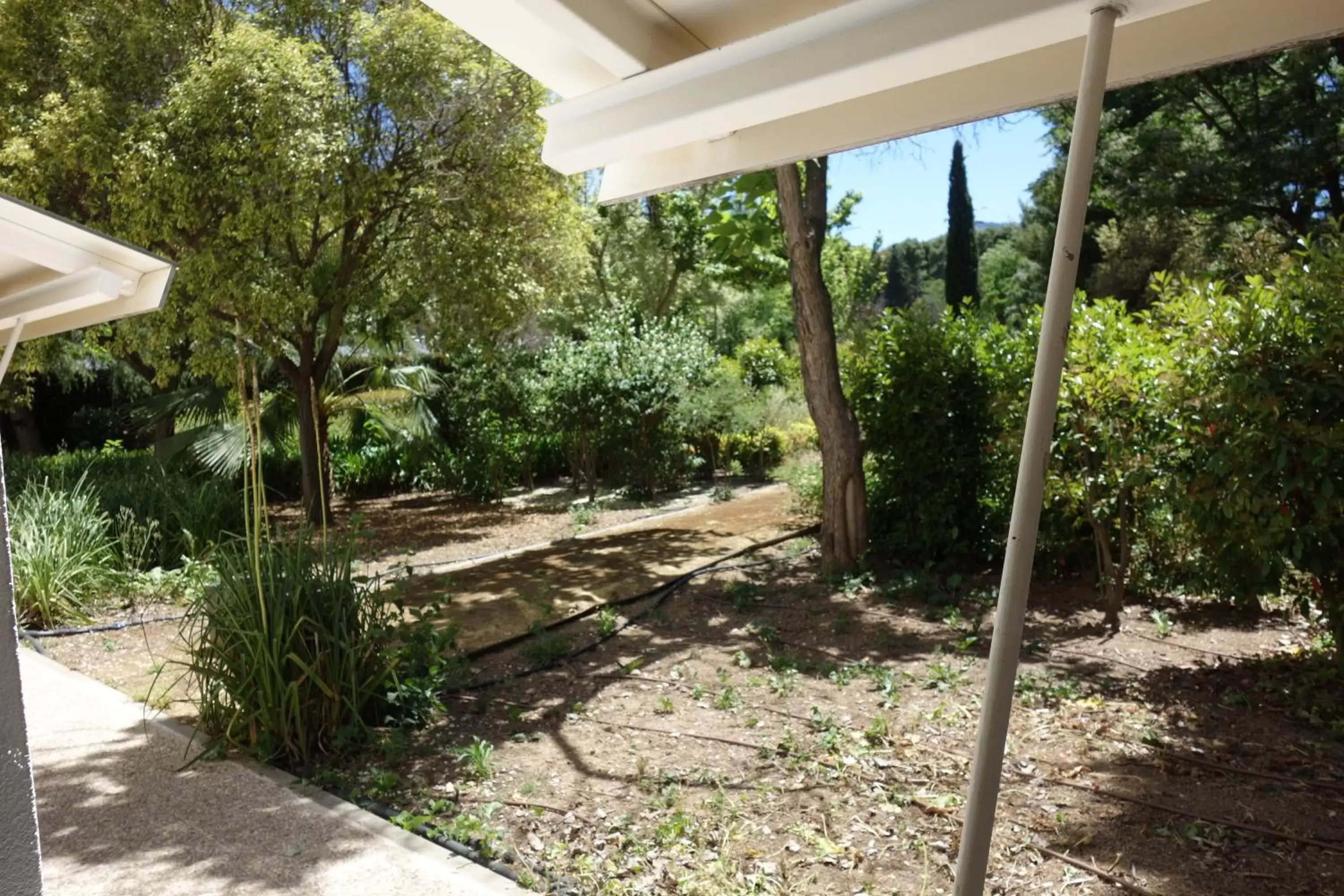 Garden view in Parador de Antequera