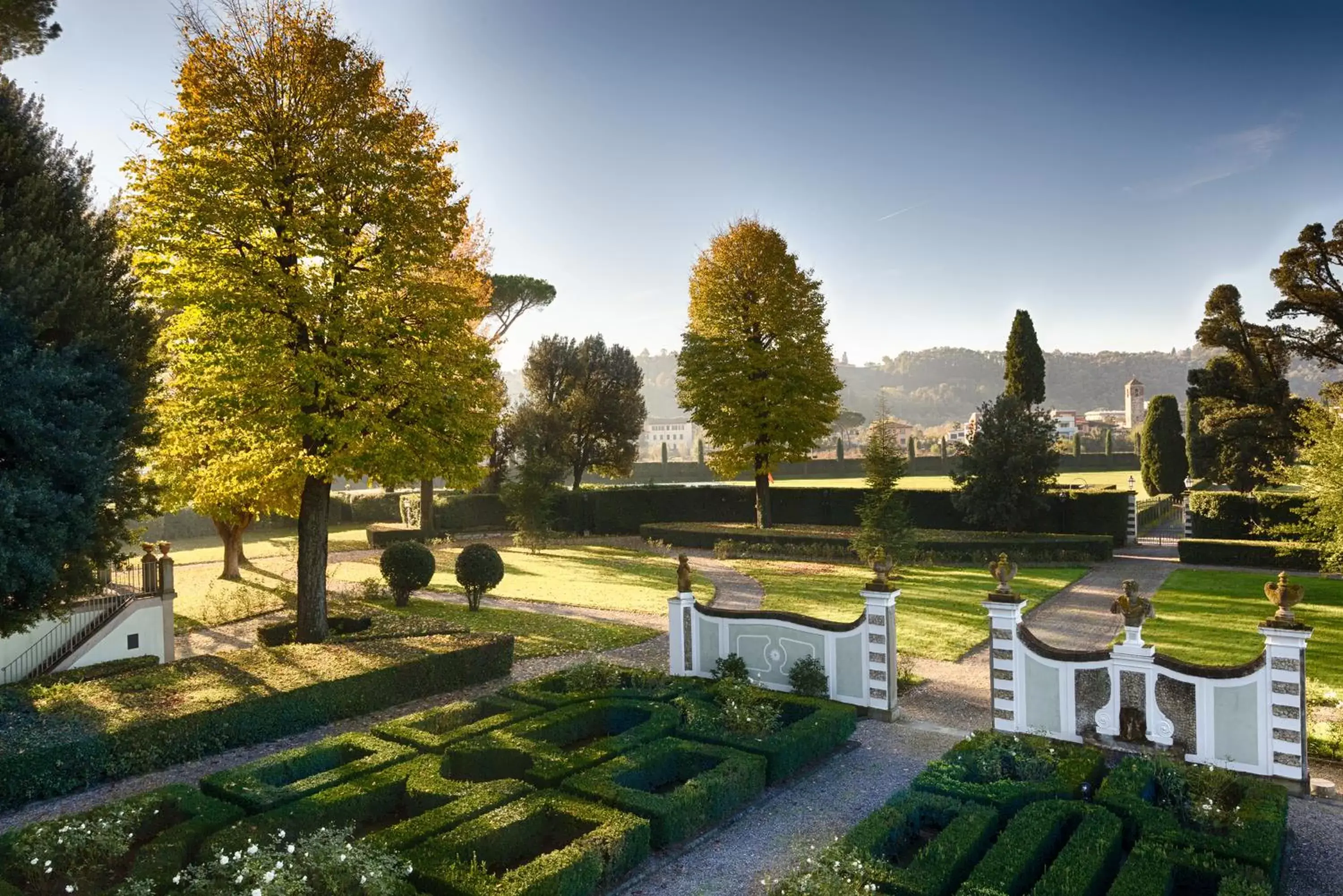 Garden in Villa Olmi Firenze