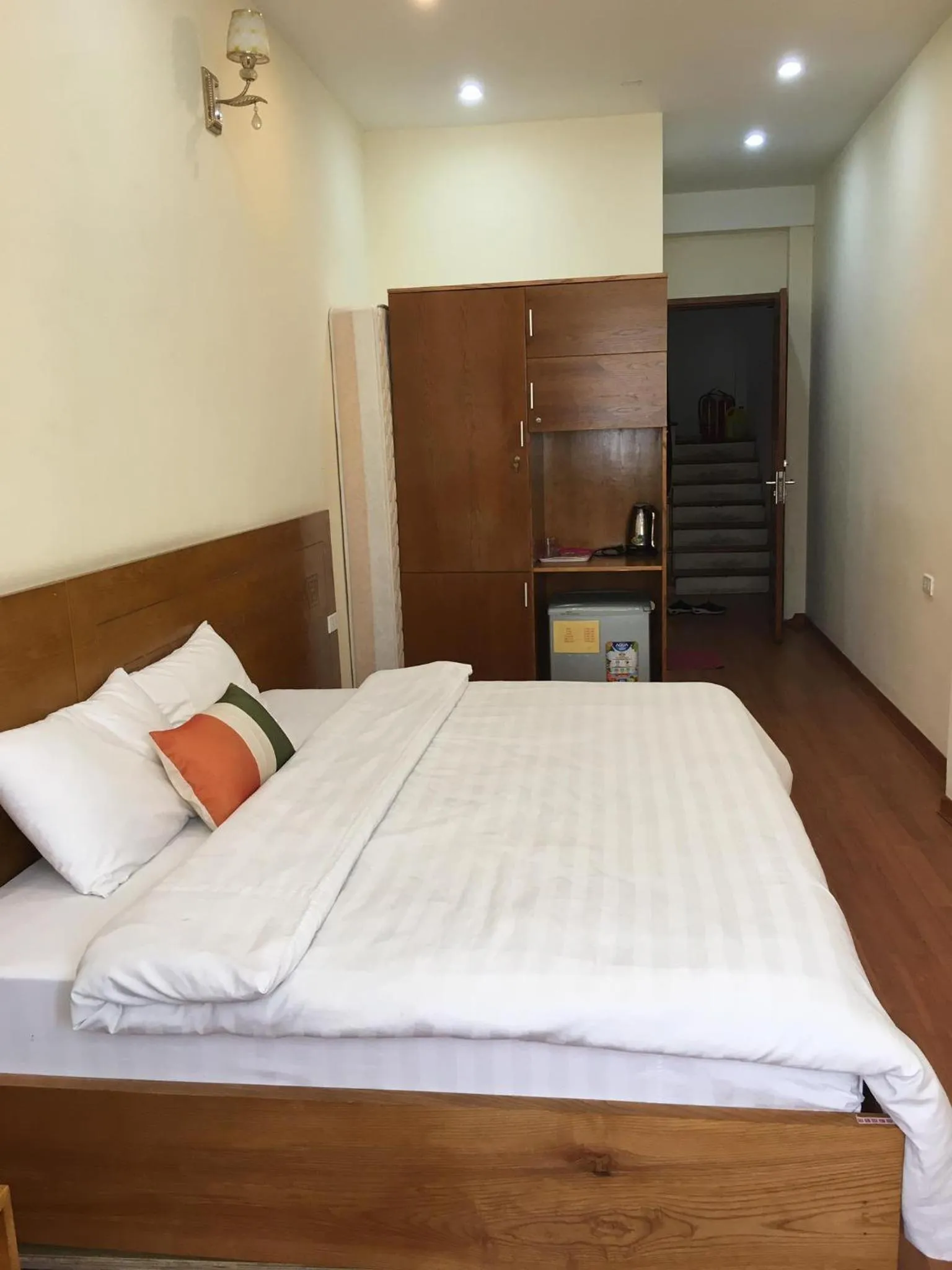 Bed in Old Town Palace Guest House