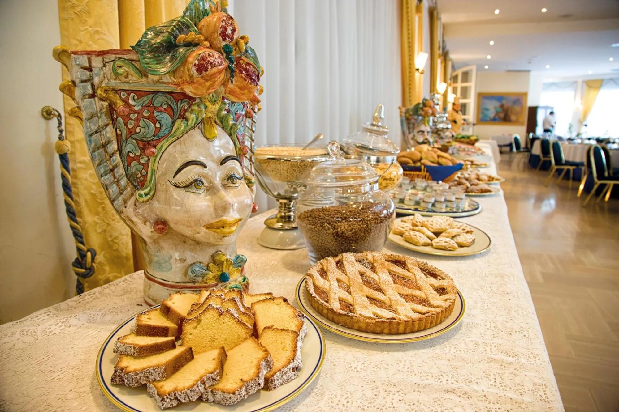 Breakfast in Sant Alphio Garden Hotel & SPA