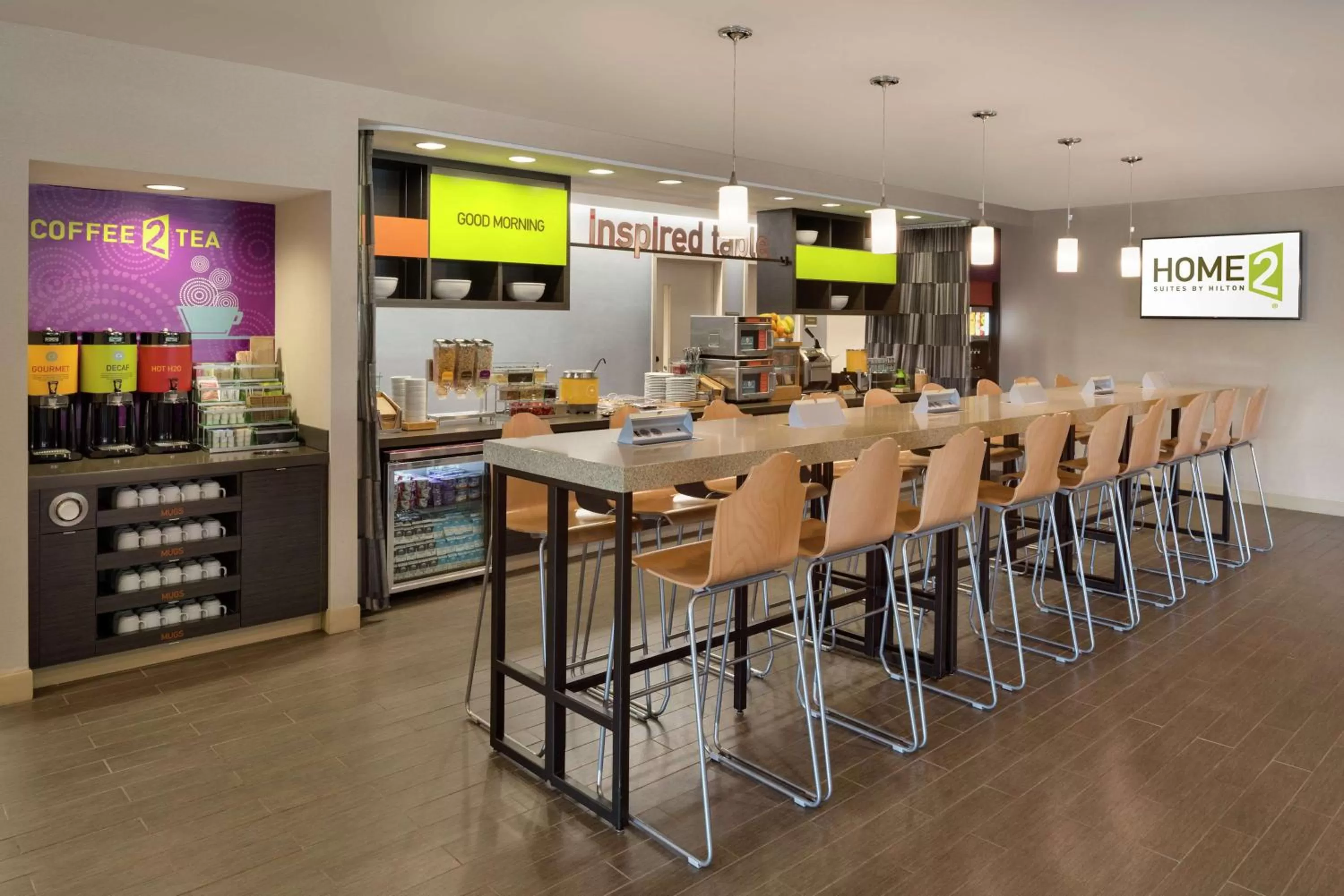 Dining area in Home2 Suites by Hilton Atlanta South/McDonough