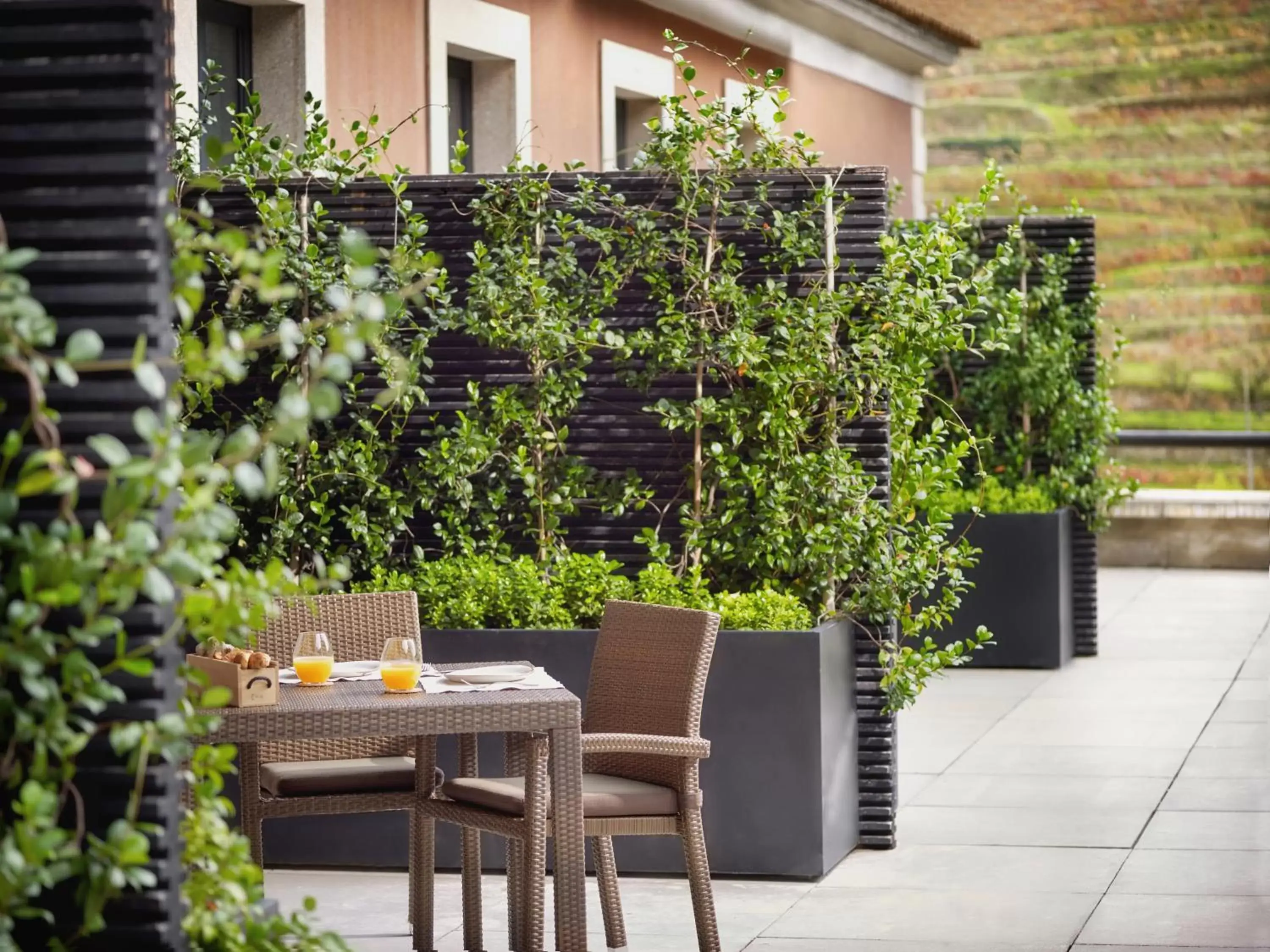 Patio in Six Senses Douro Valley