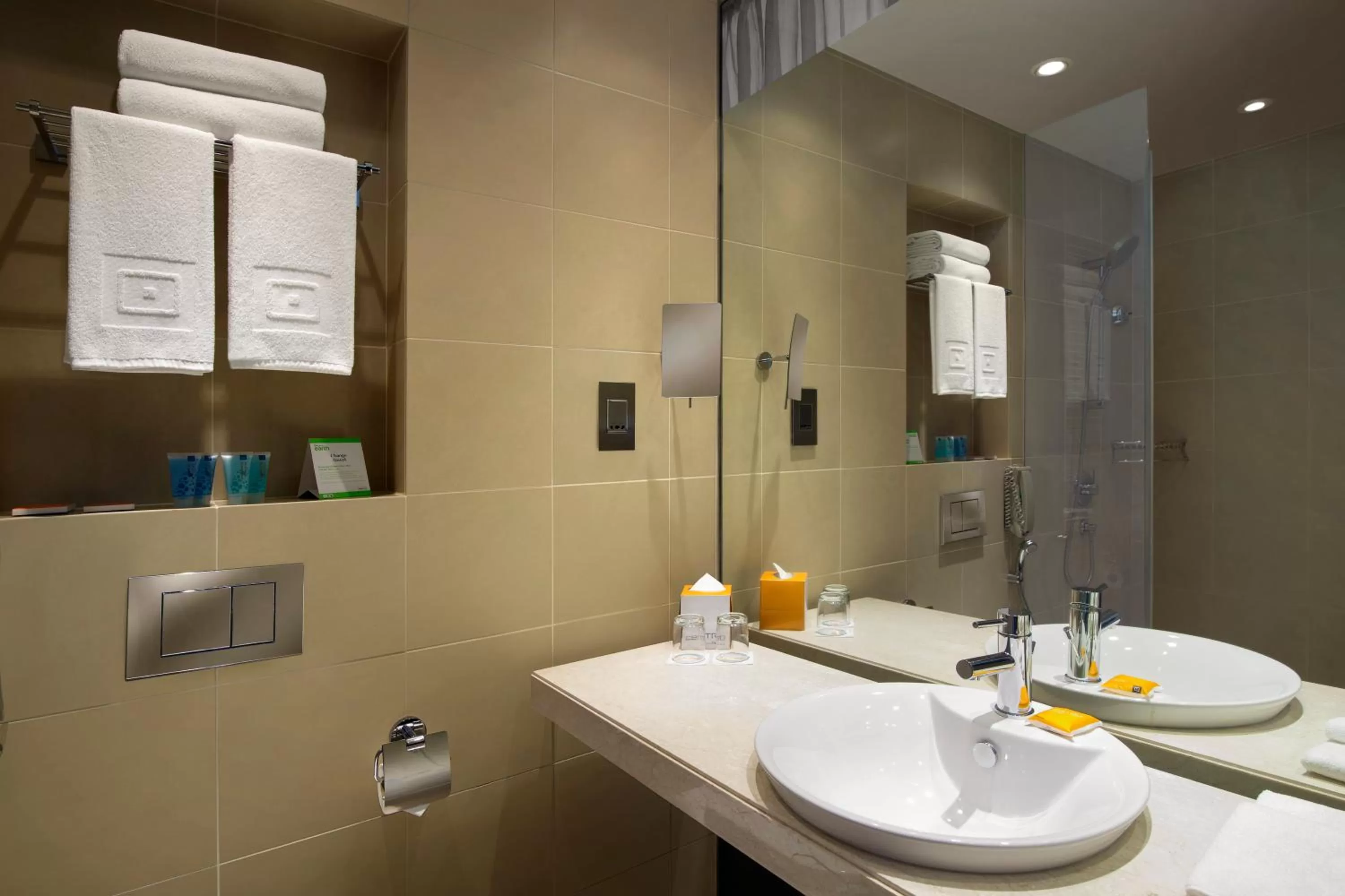 Bathroom in Centro Capital Centre By Rotana