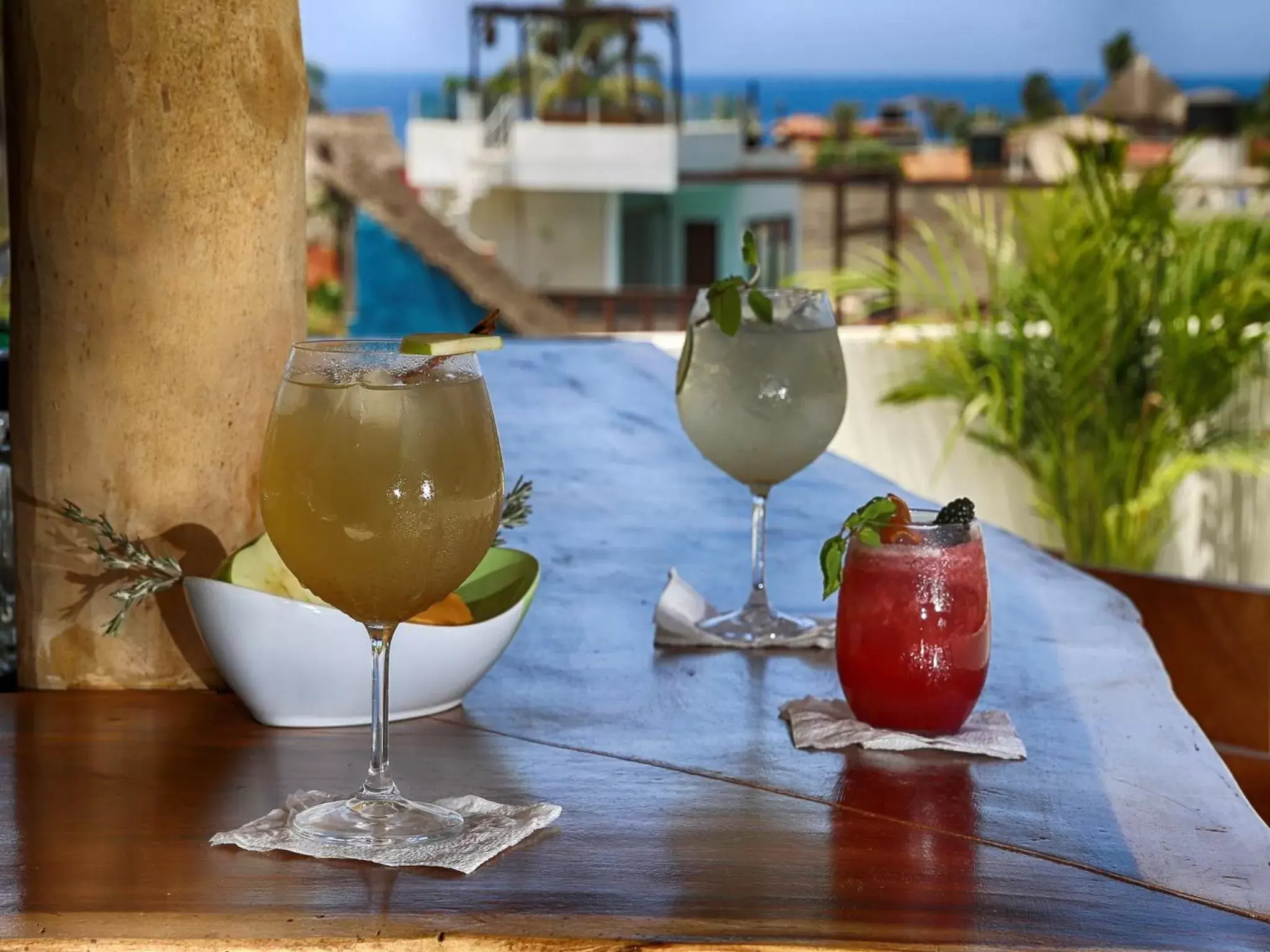 Drinks in Hotel Boutique OZ Sayulita