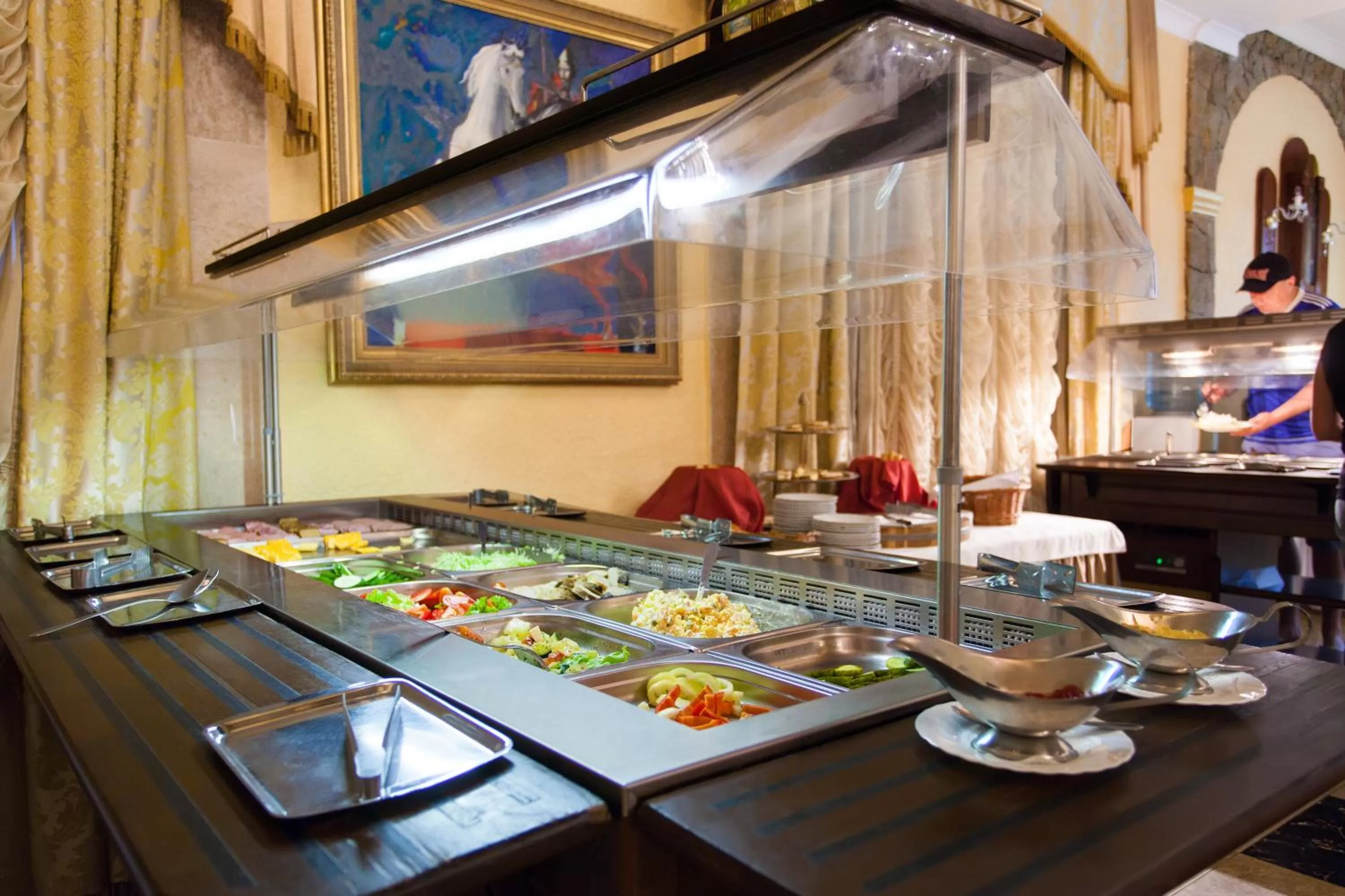 Food close-up in Conference Hotel Suputnyk