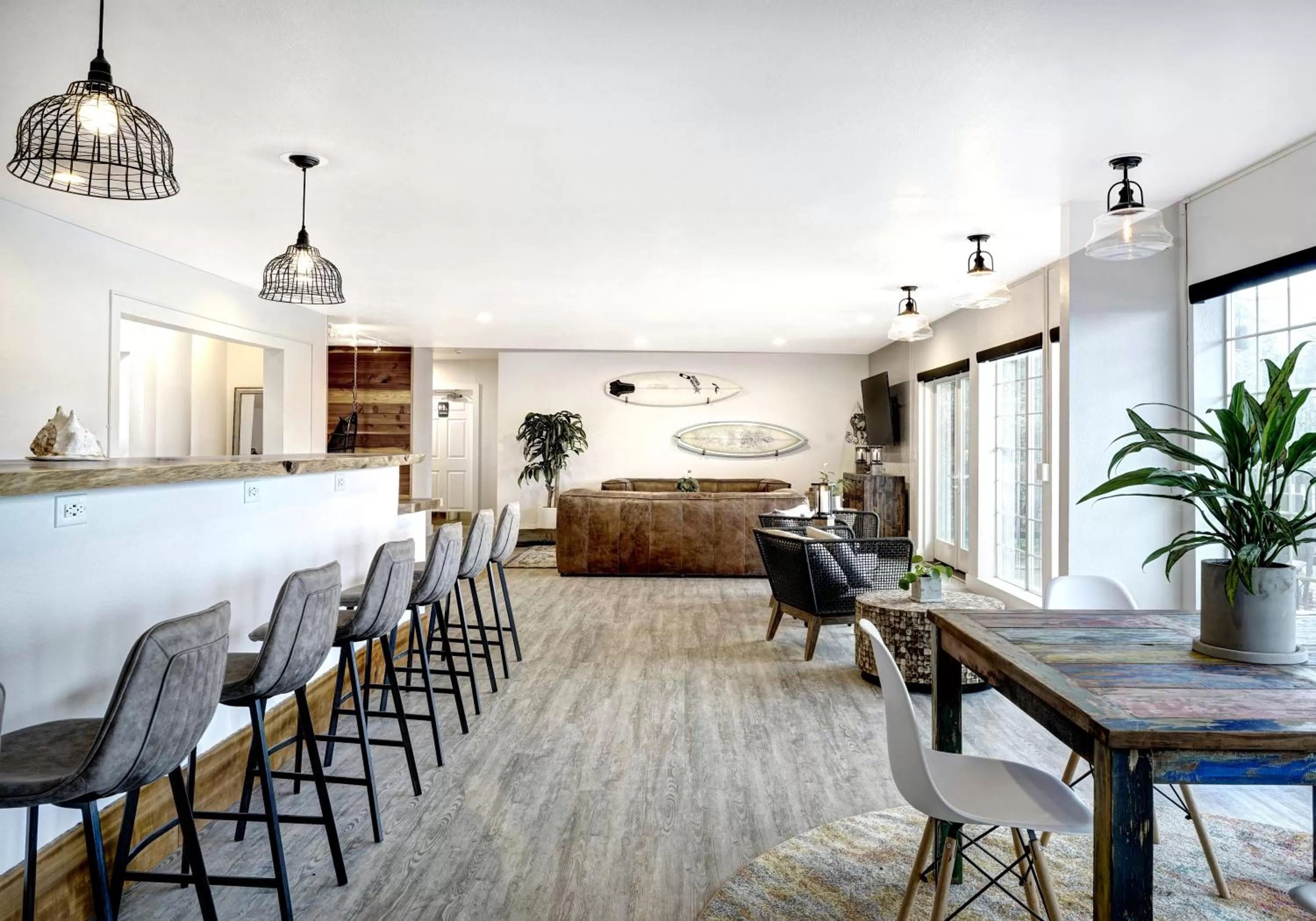 Seating area in SCP Depoe Bay