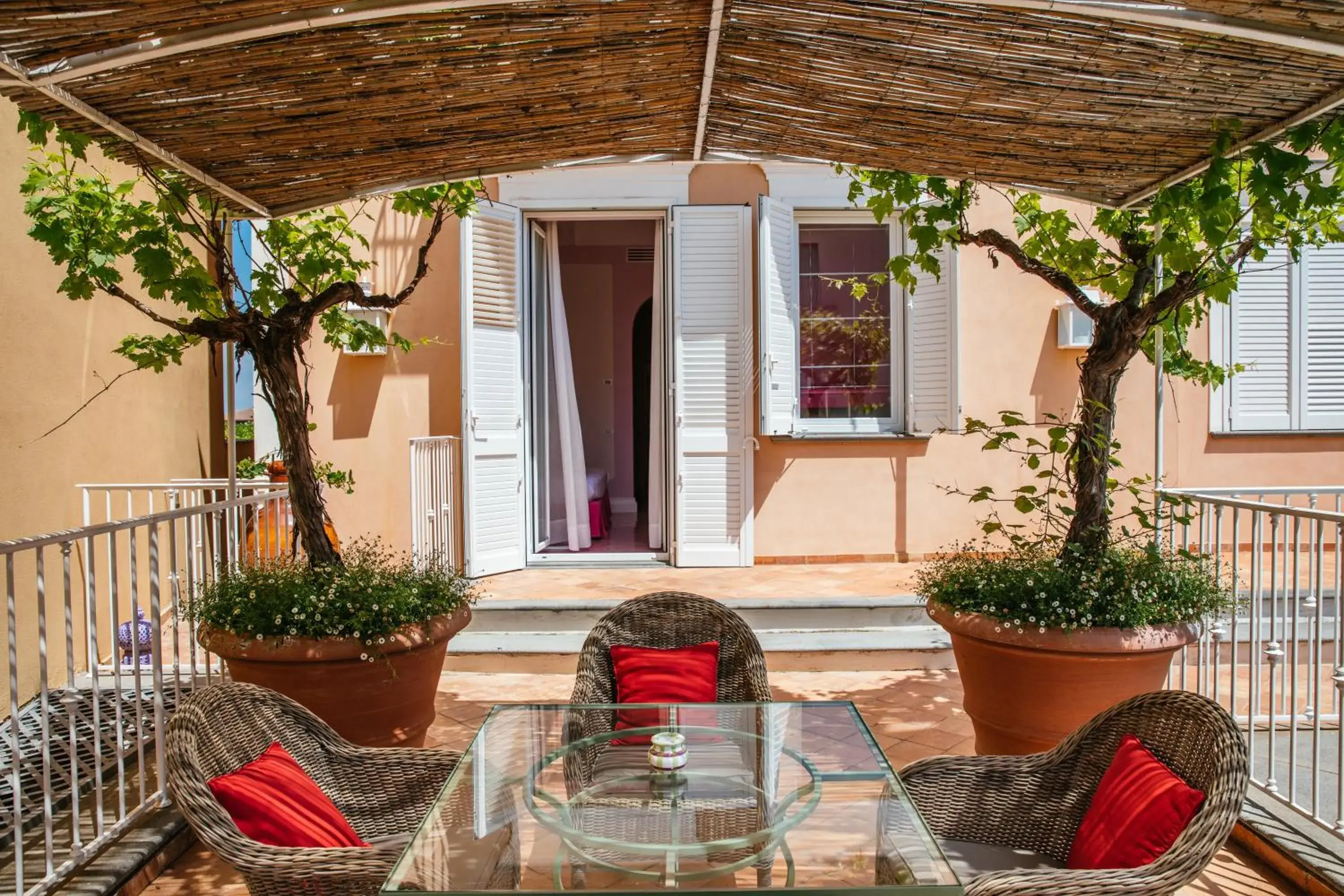 Balcony/Terrace in Boutique Hotel Don Alfonso 1890