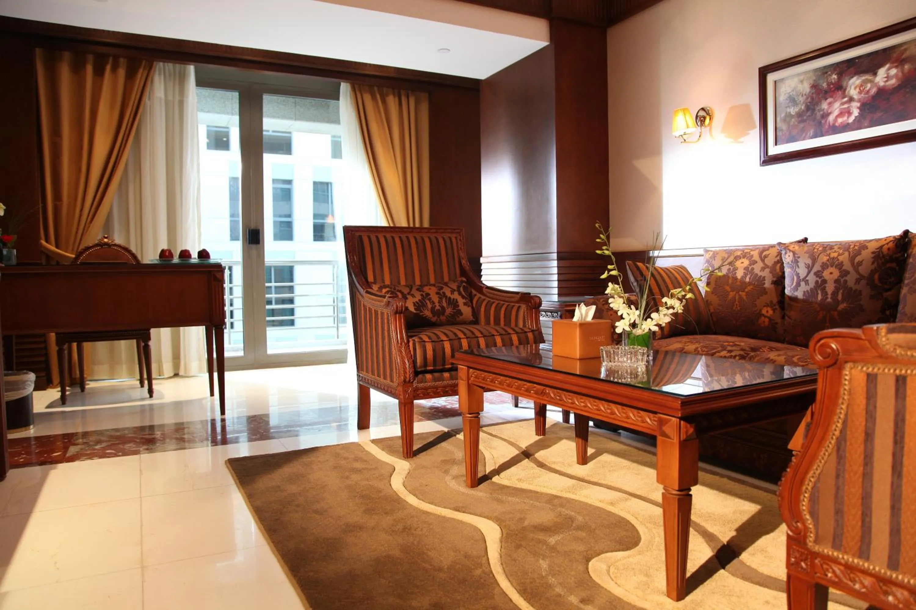 Living room in Helnan Landmark Hotel