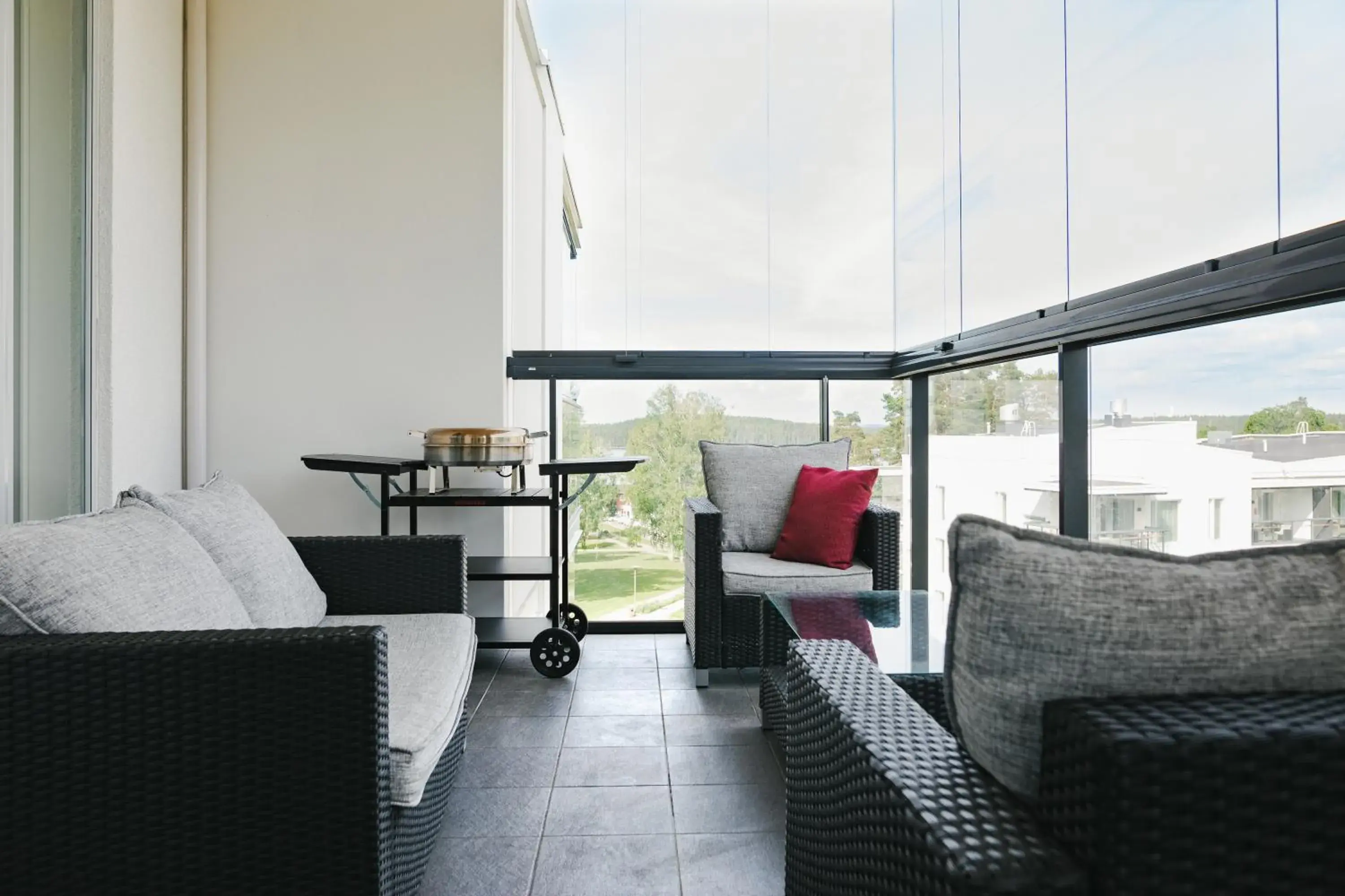 Balcony/Terrace, Seating Area in Holiday Club Saimaa