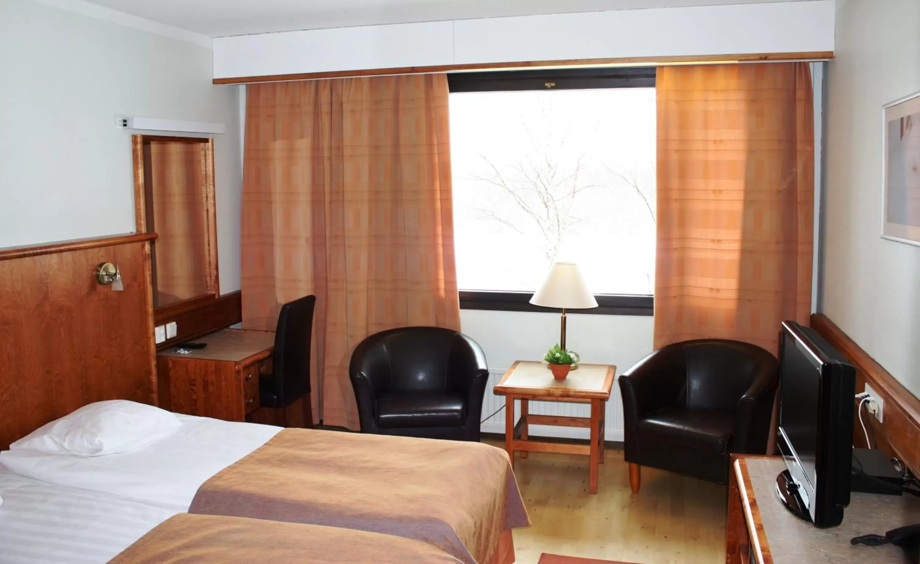 Decorative detail, Bed in Hotel Ivalo Decorative detail, Bed in Hotel Ivalo