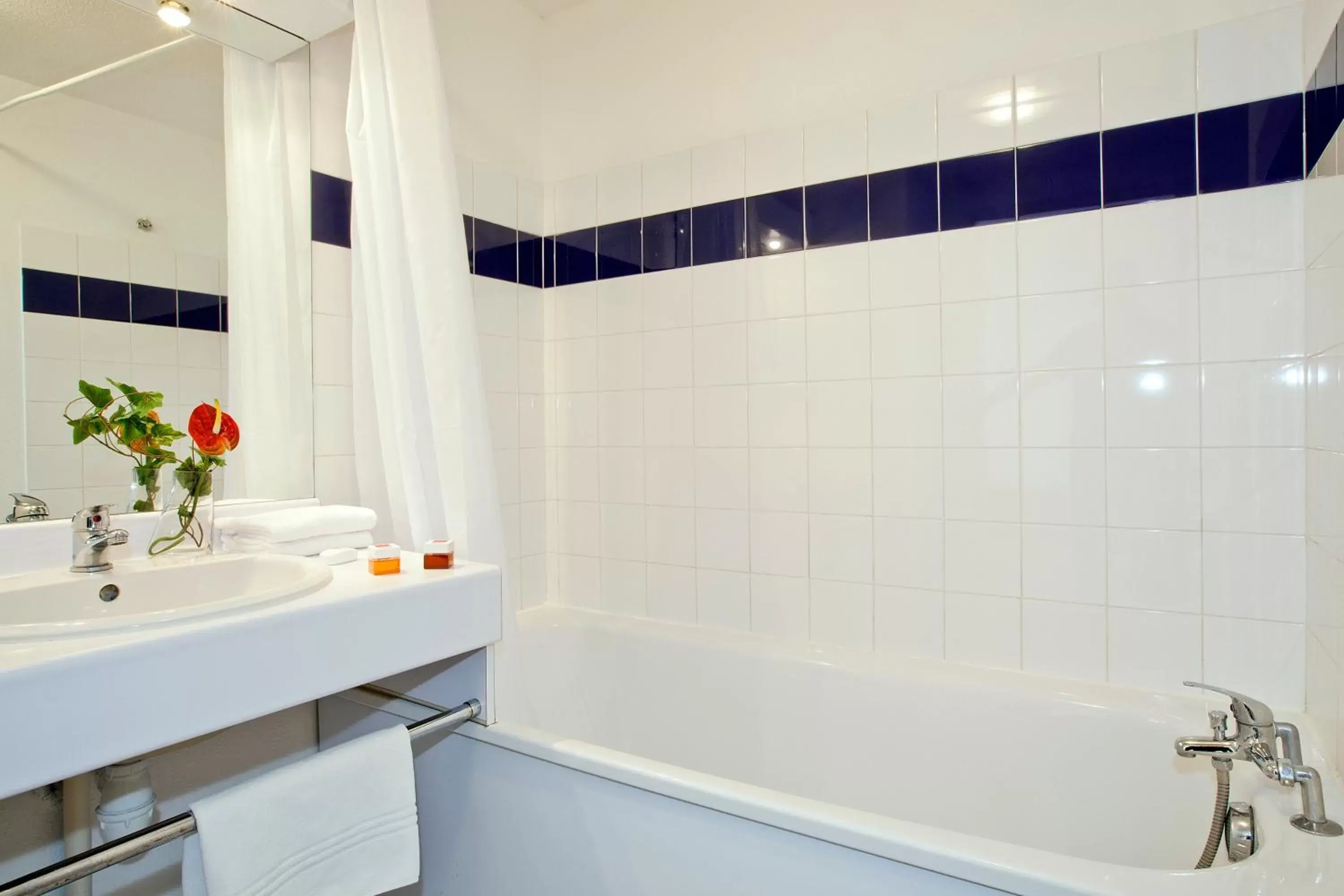 Shower, Bathroom in Séjours & Affaires Lyon Saint-Nicolas