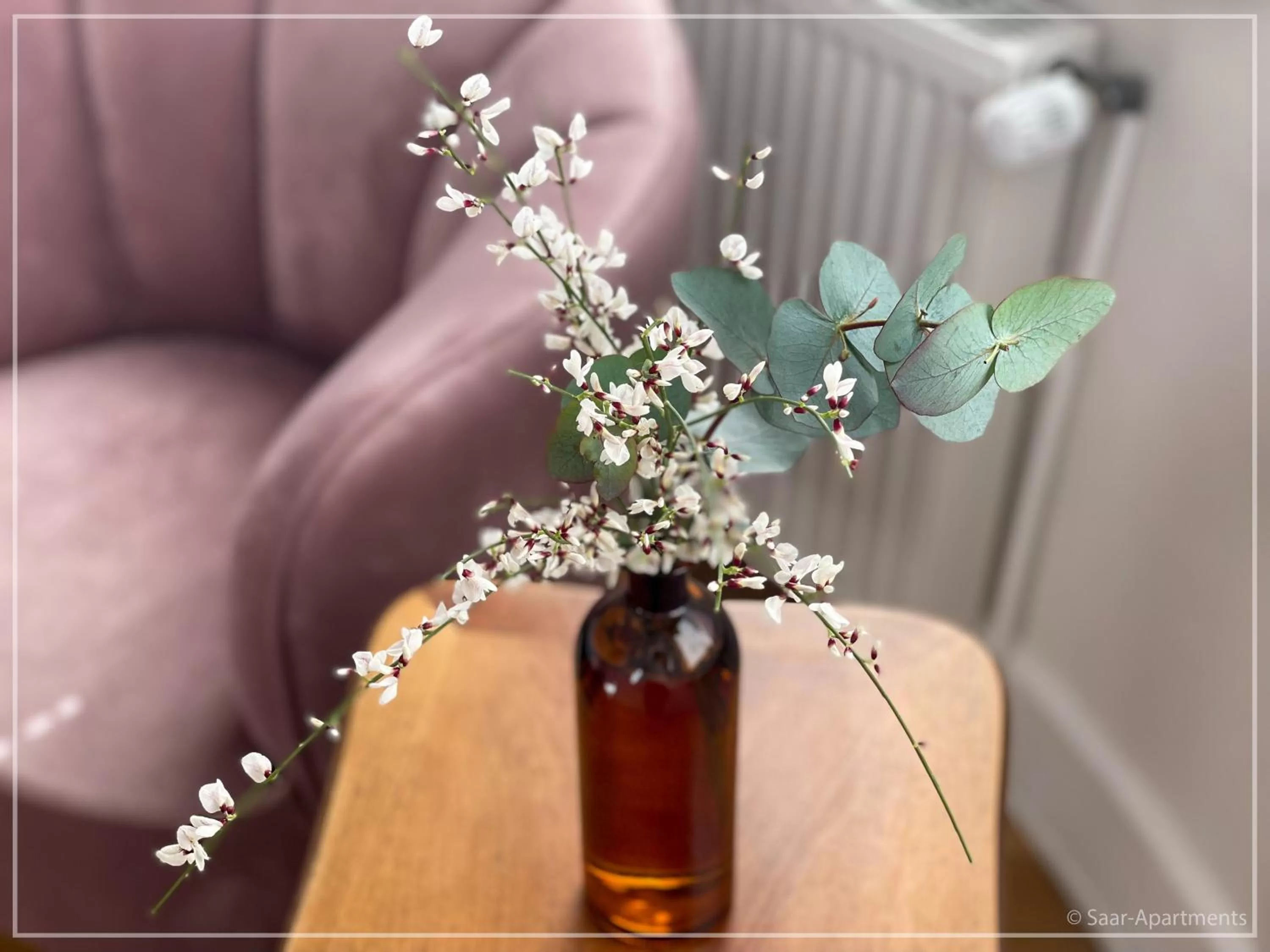 Seating area in Saar-Apartments