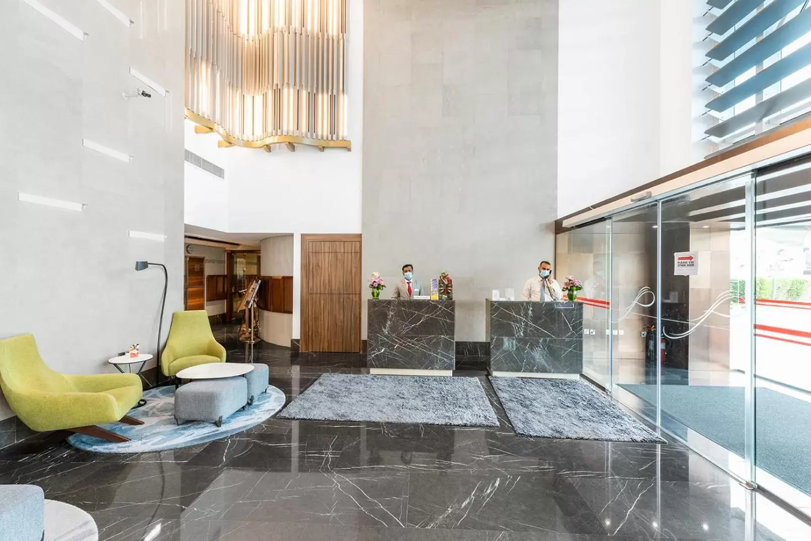 Lobby or reception in City Premiere Hotel Apartments