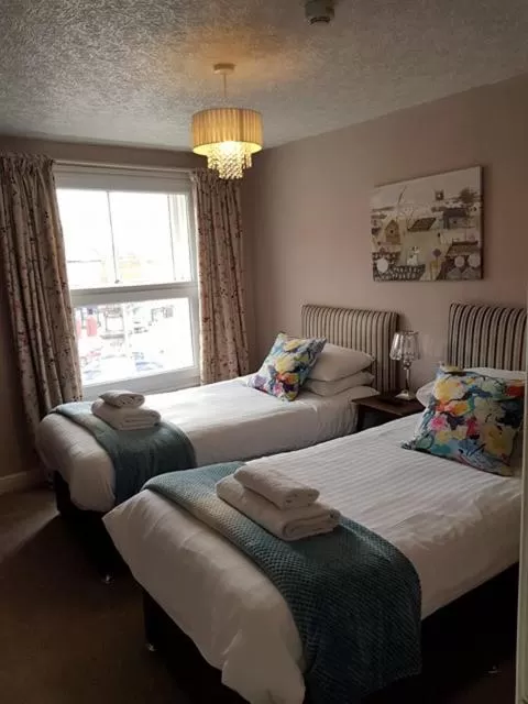 Bed in George and Dragon Ashbourne