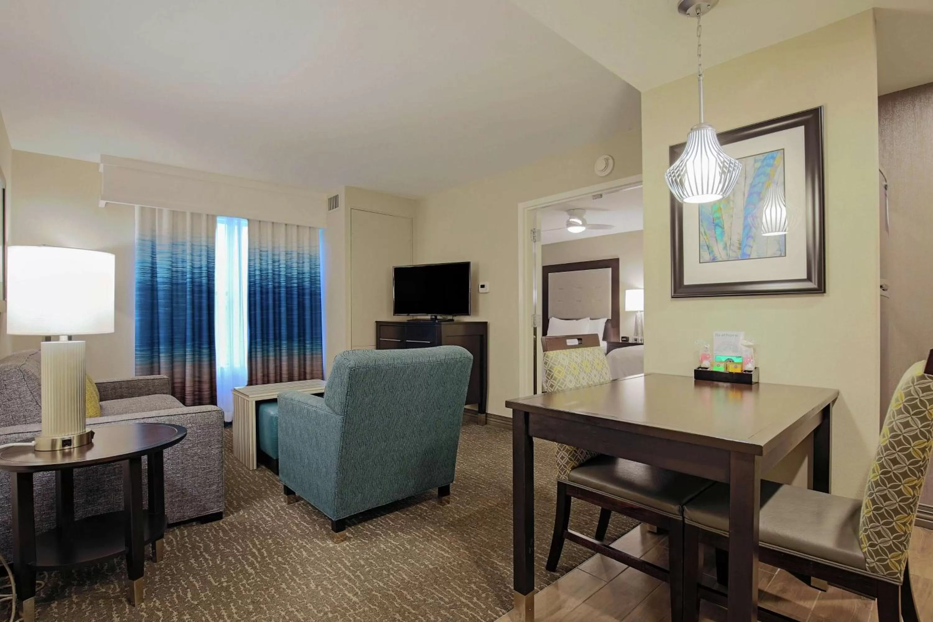 Living room in Homewood Suites by Hilton Asheville