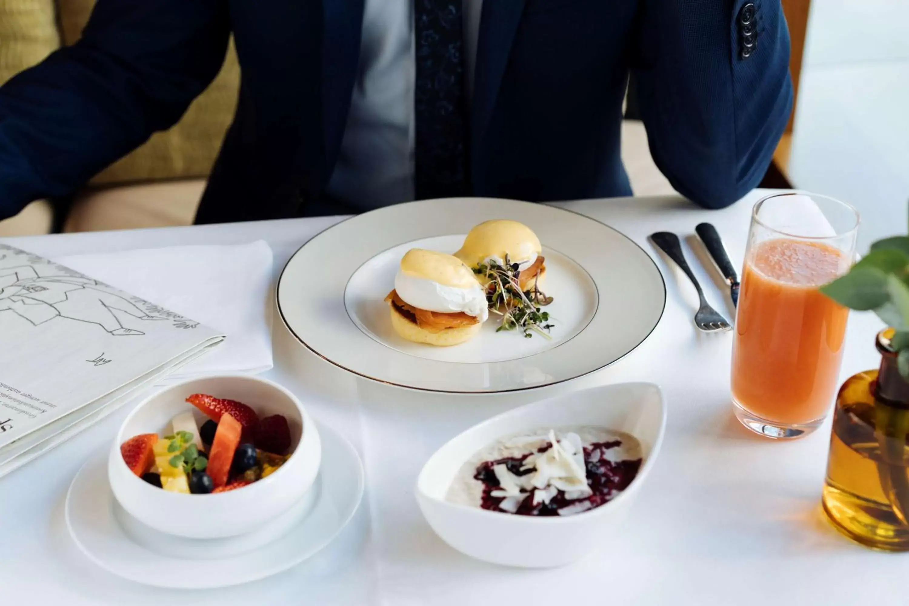 Breakfast in Park Hyatt Zurich – City Center Luxury