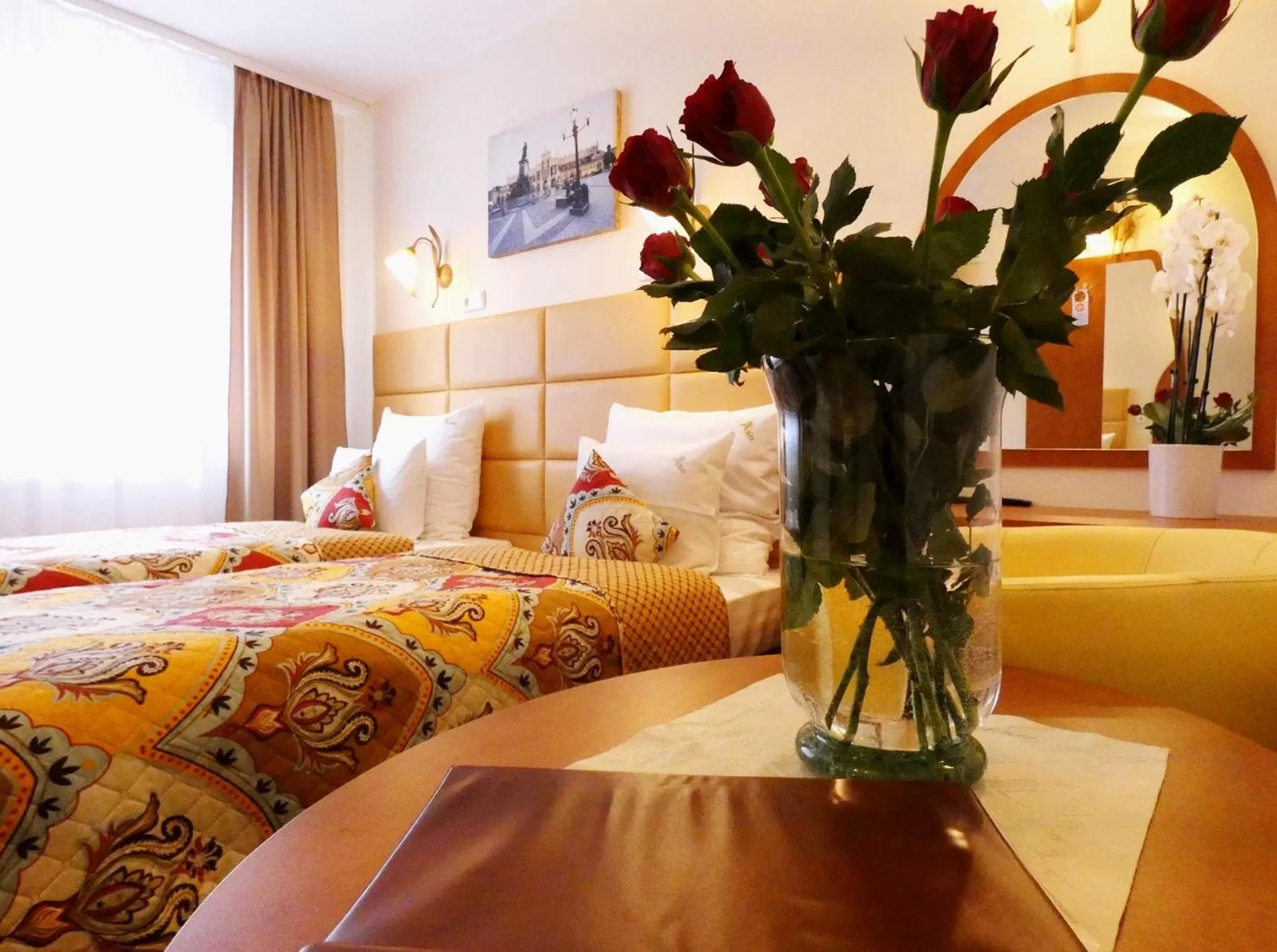 Bed in Aparthotel Adler