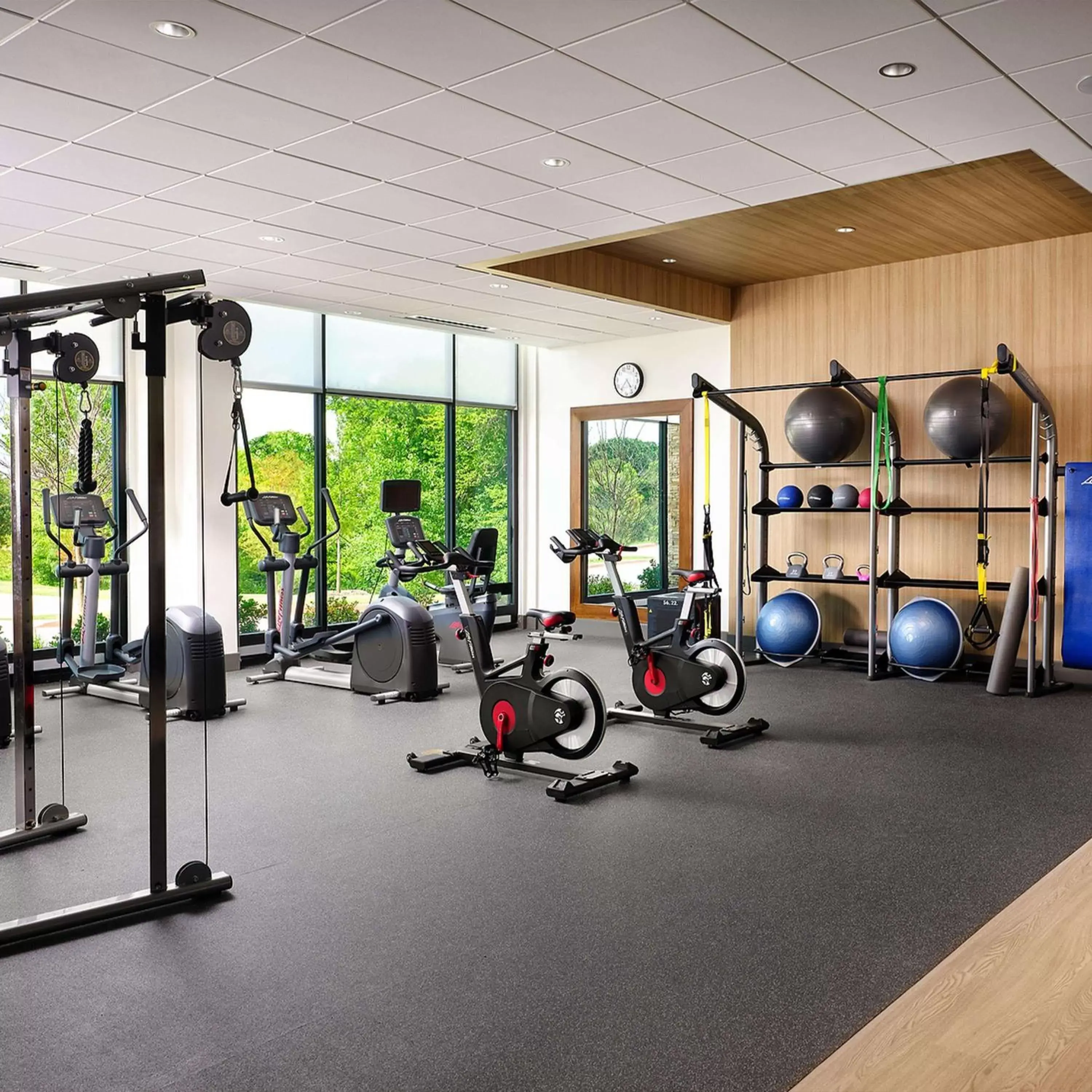 Fitness centre/facilities, Fitness Center/Facilities in Hilton Garden Inn Grapevine At Silverlake Crossing, Tx