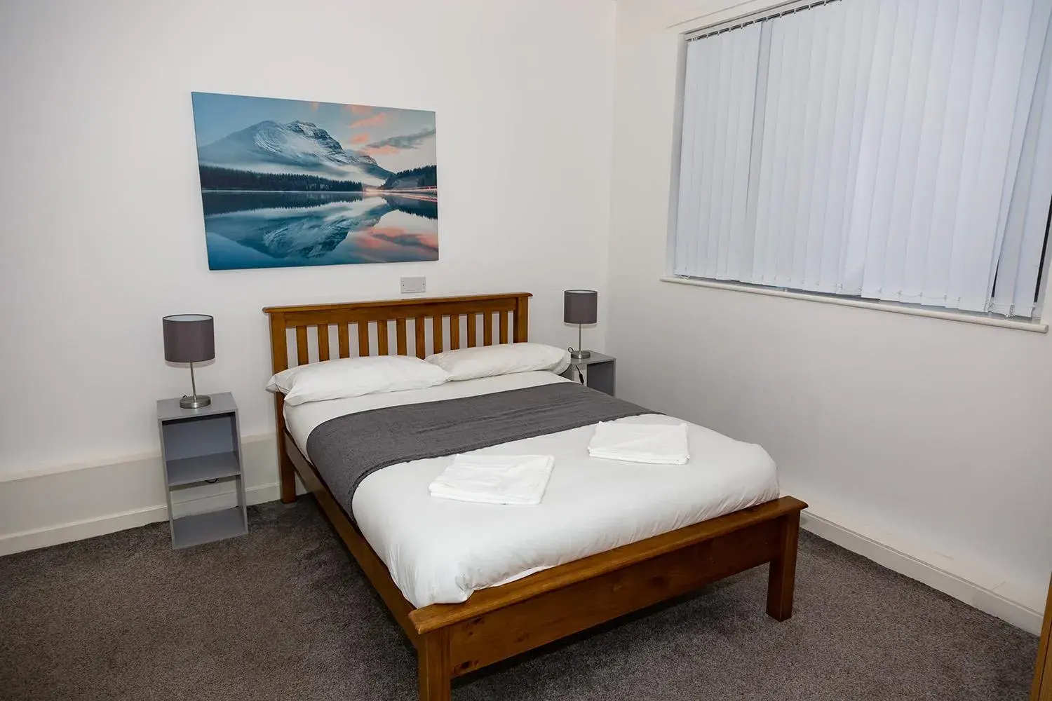 Bedroom in Alexander Apartments Powdene House