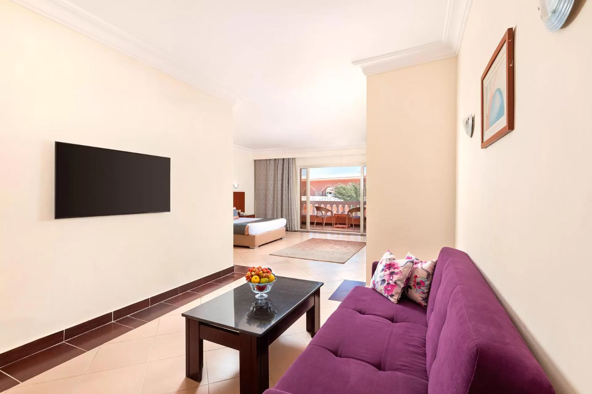 Living room in Pickalbatros Alf Leila Wa Leila Resort - Neverland Hurghada